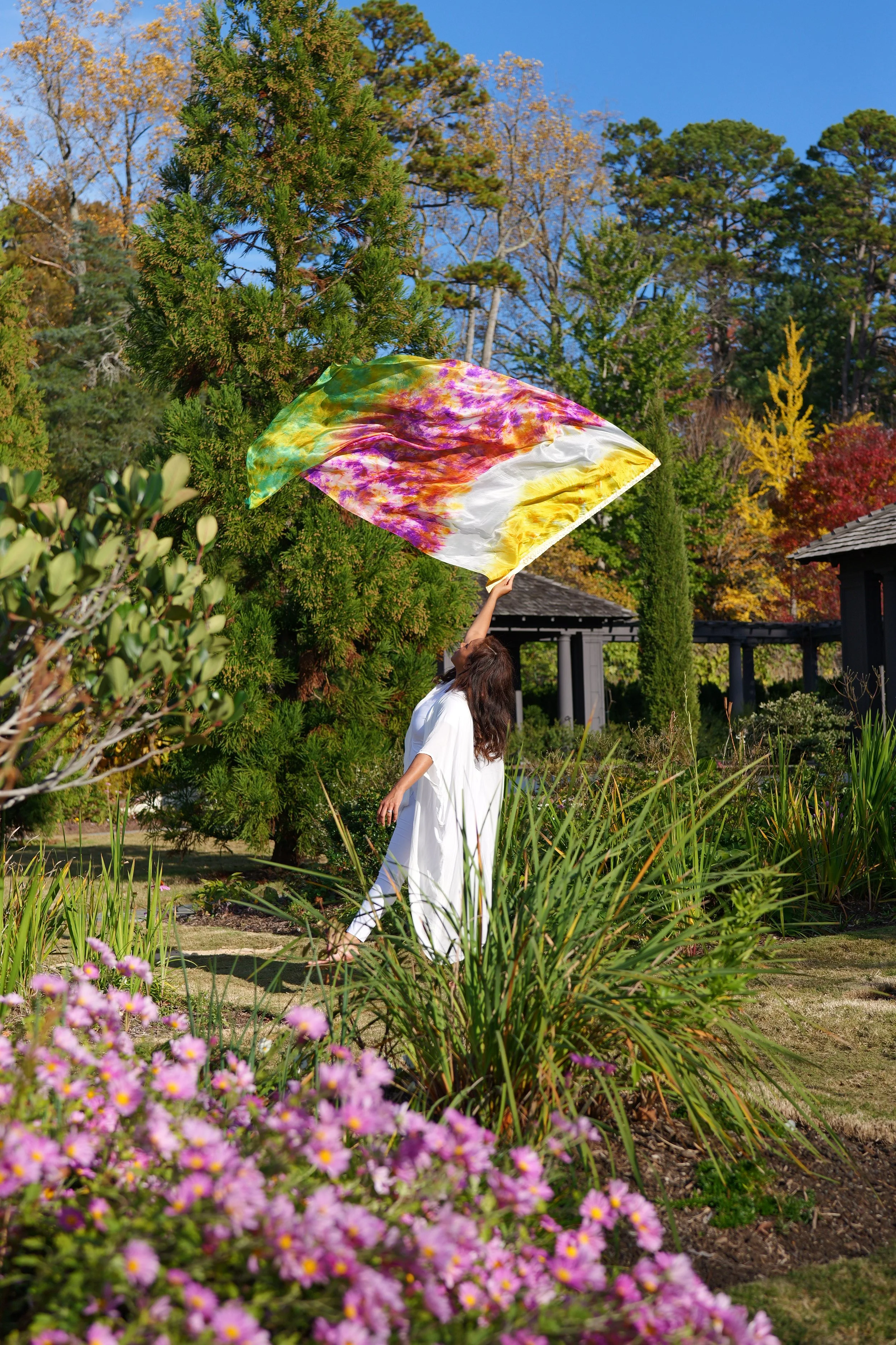 Glory Upon Us (Silk Worship Flags,  Set of 2 )