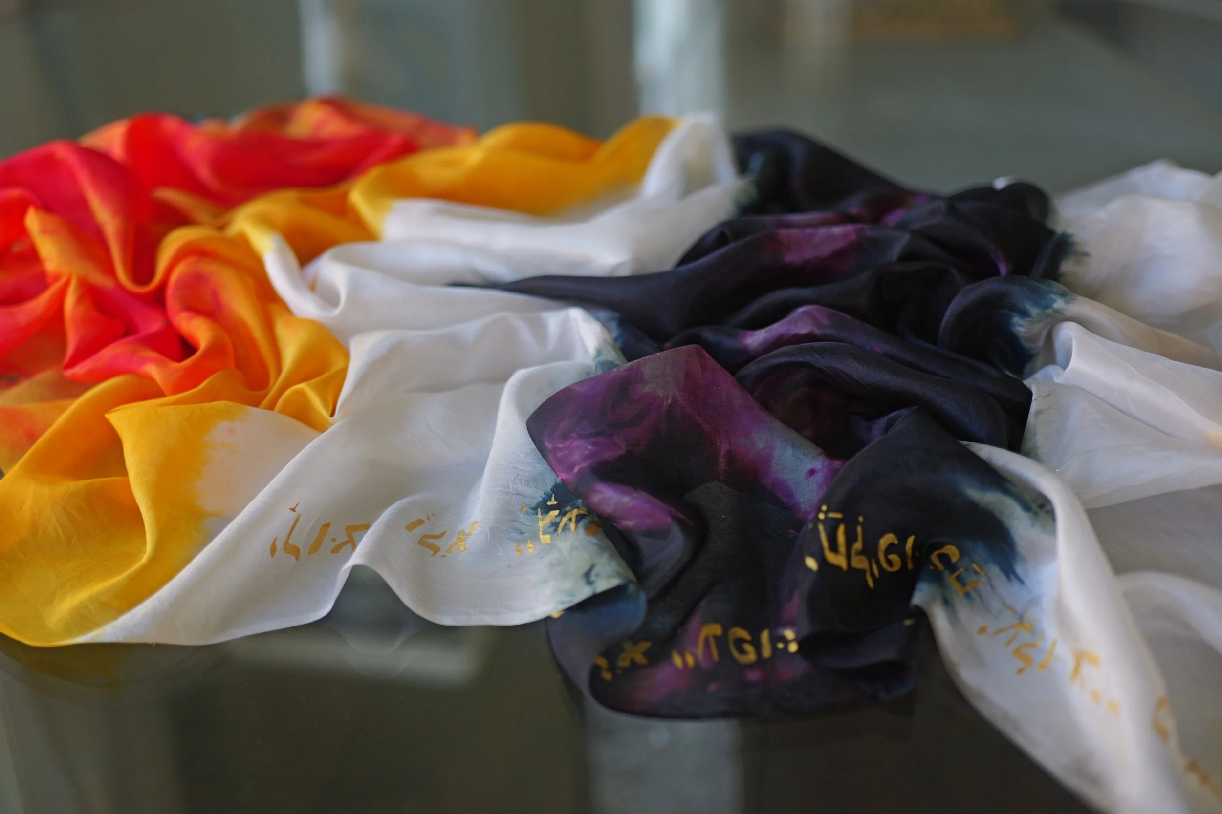 Flight of the Eagles, Prophetic Worship Veil (Isaiah 40:31) Set of 3 