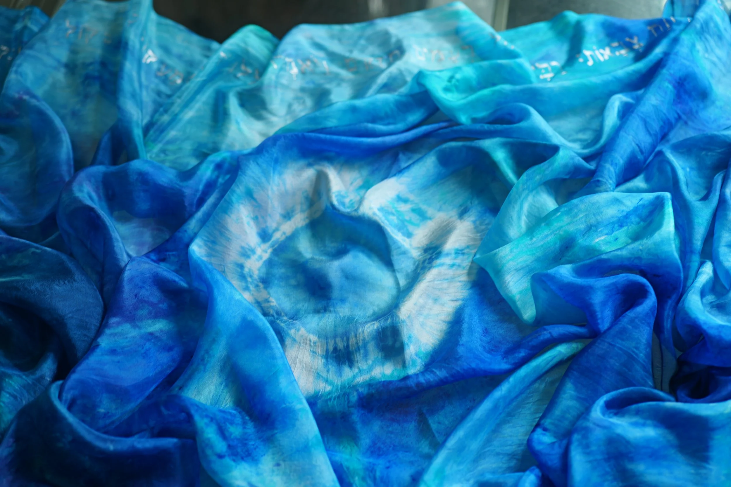 silk worship veil, prophetic veil 