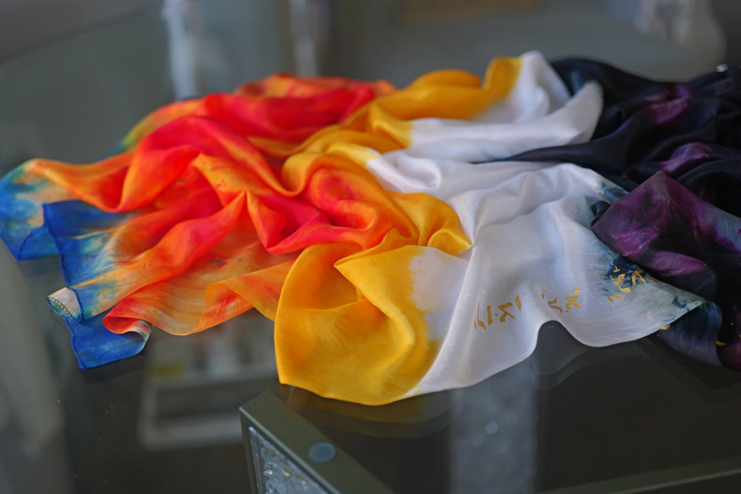 Flight of the Eagles, Prophetic Worship Veil (Isaiah 40:31) Set of 3 