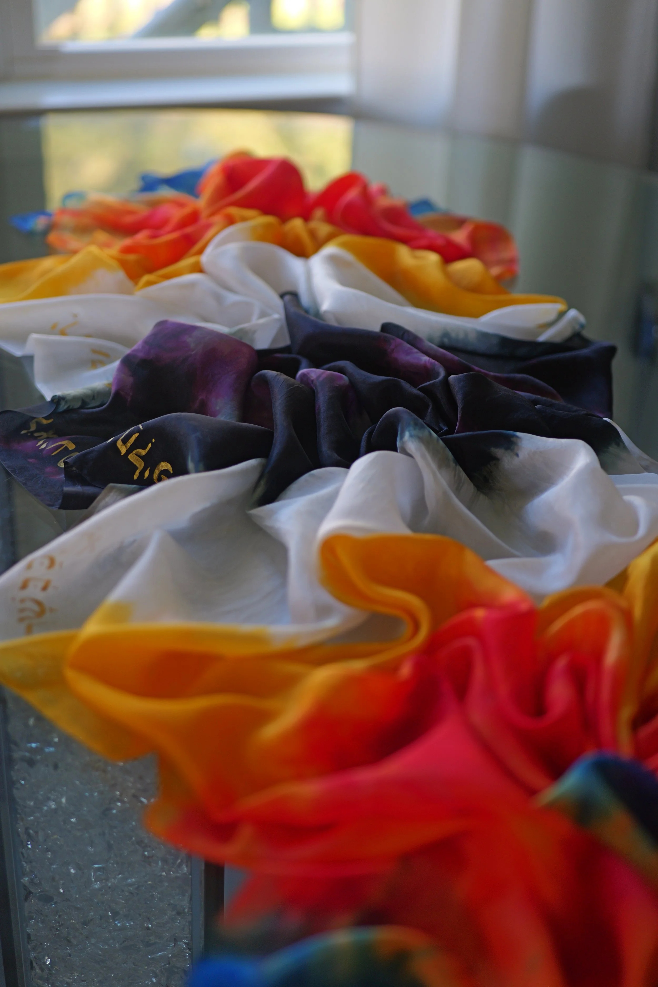 Flight of the Eagles, Prophetic Worship Veil (Isaiah 40:31) Set of 3 