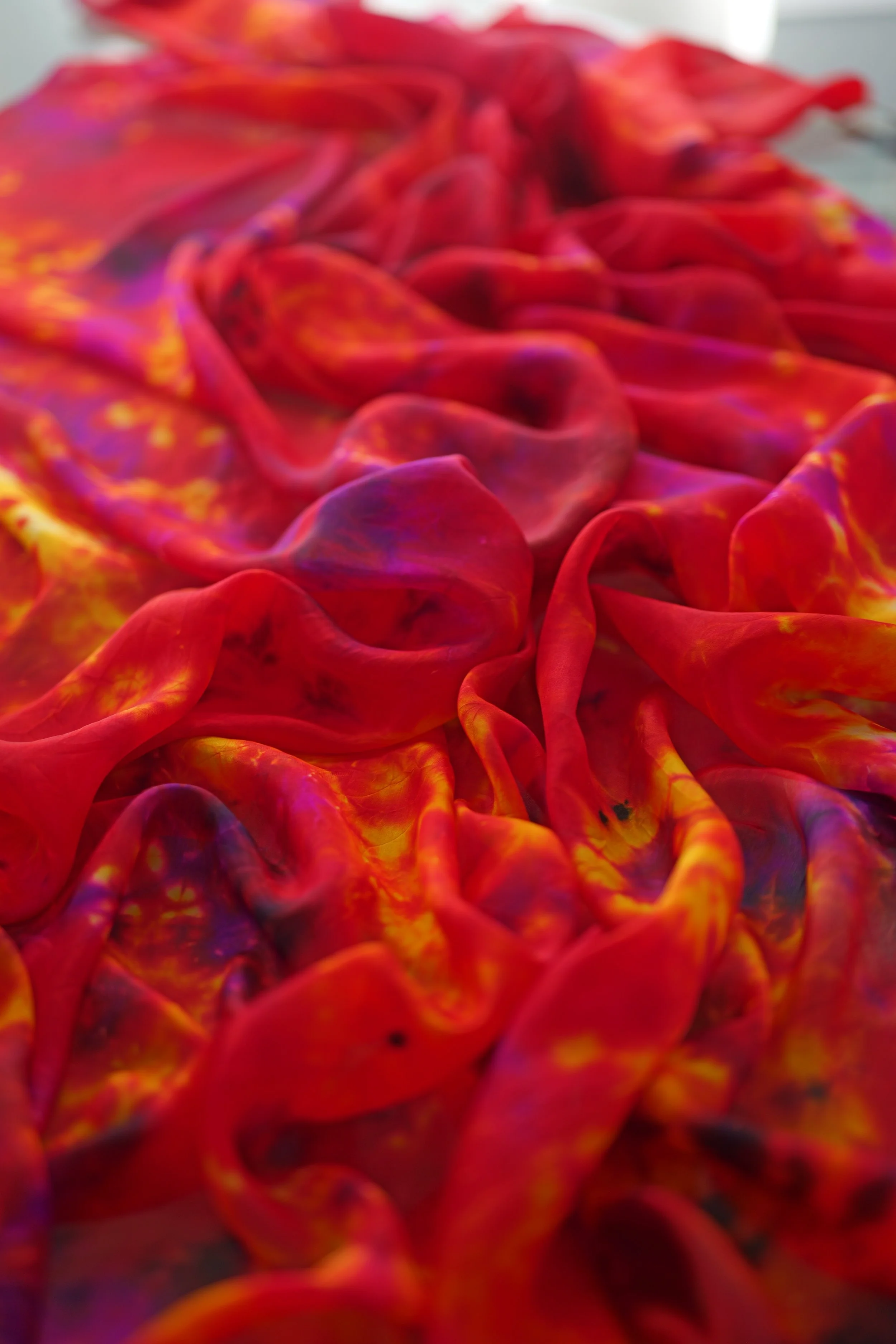 The One with The Eyes of Blazing Fire (Silk Worship Veil), Deliverance Mantle