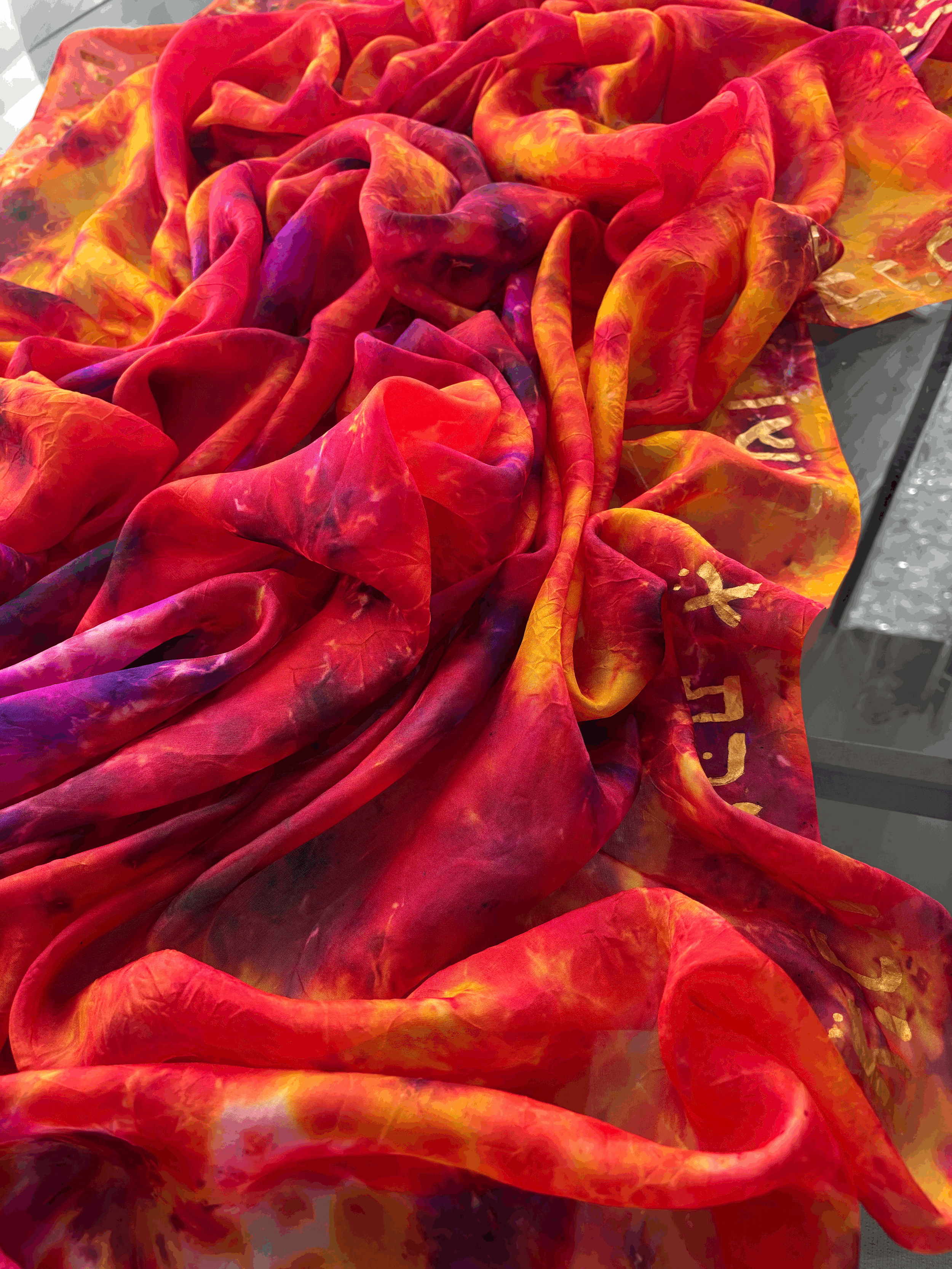 The One with The Eyes of Blazing Fire (Silk Worship Veil)