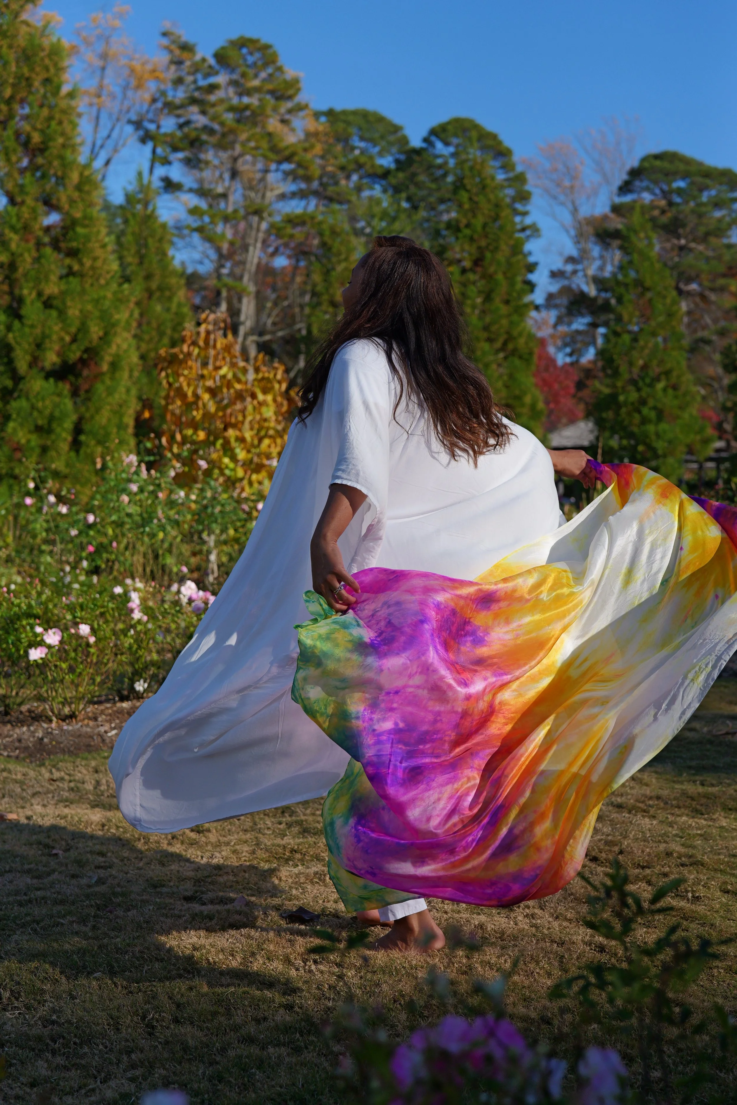 His Light Has Come (Worship Veil), ,His Morning Glory Collection, Isaiah 60:1-3