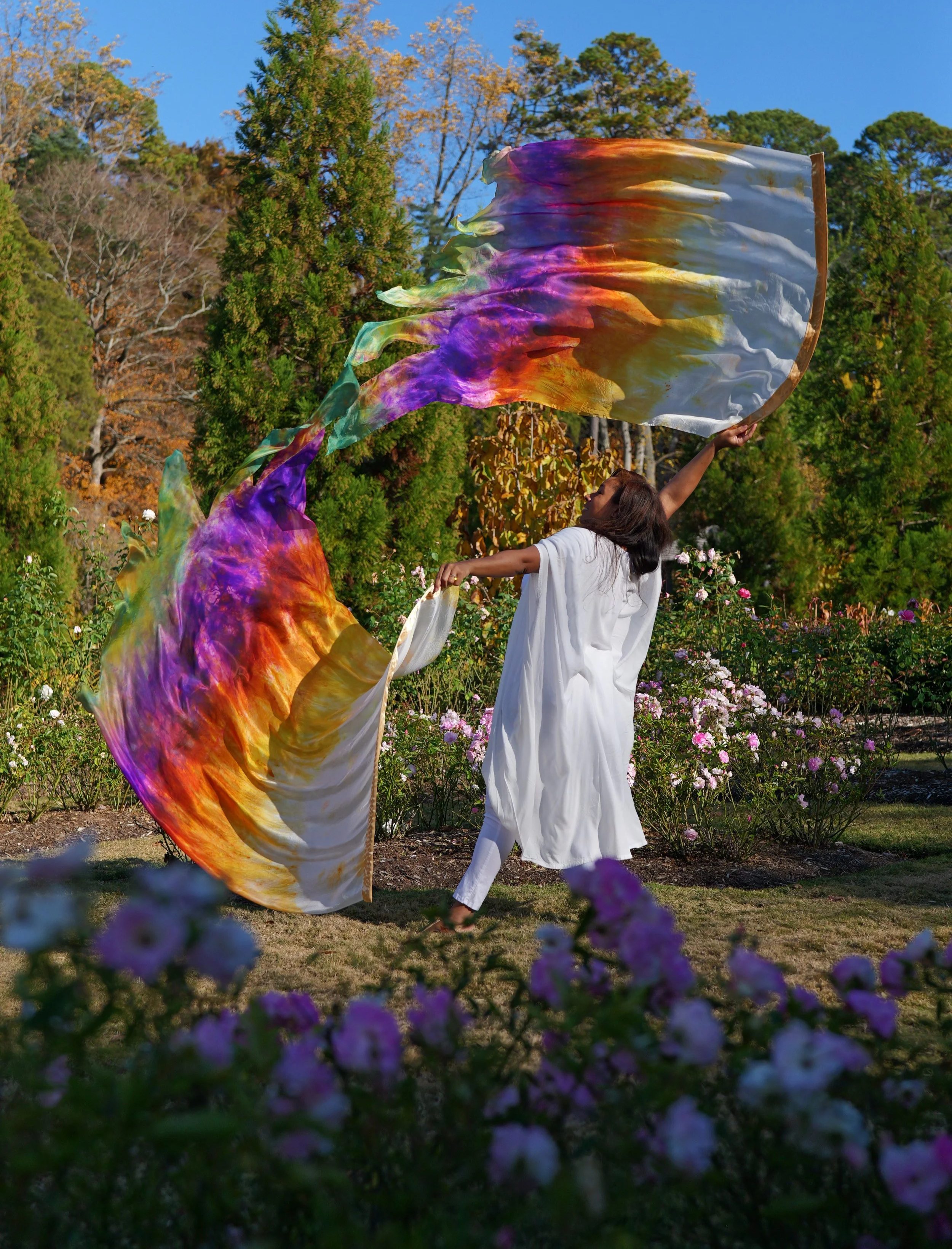 His morning glory streamers, worship streamers, silk worship streamers, prophetic streamers, prophetic flags, silk worship flags, prophetic silk worship flags