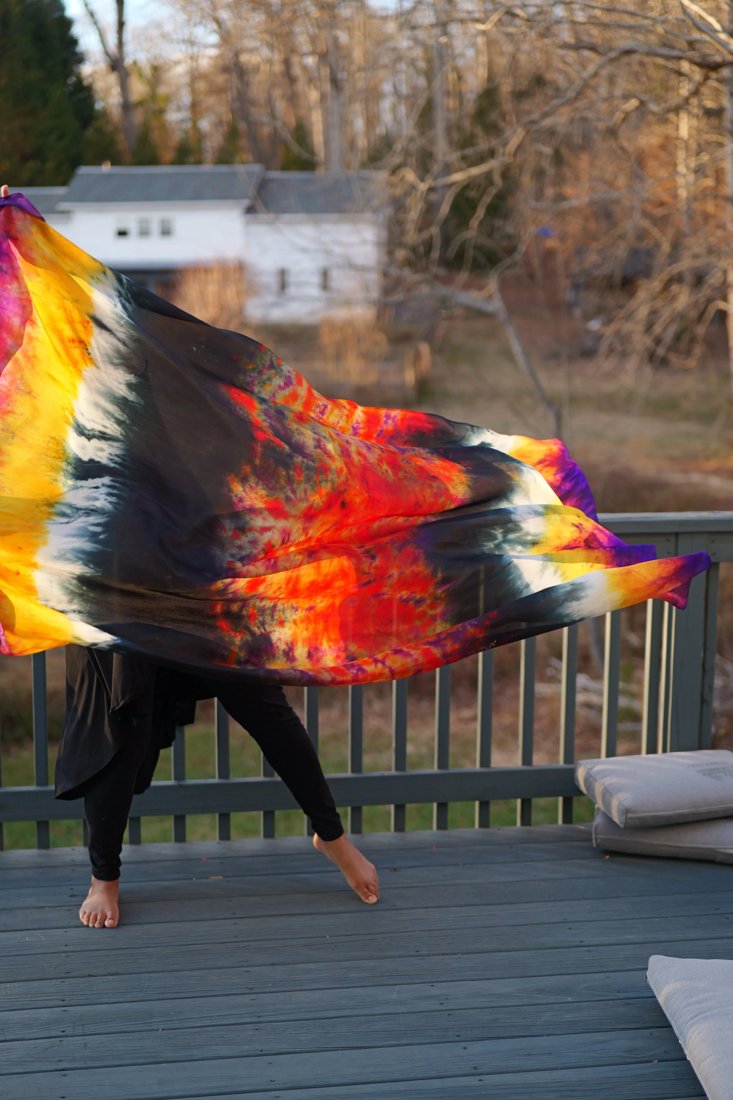 The Ascended King (Silk Worship & Prayer Veil)