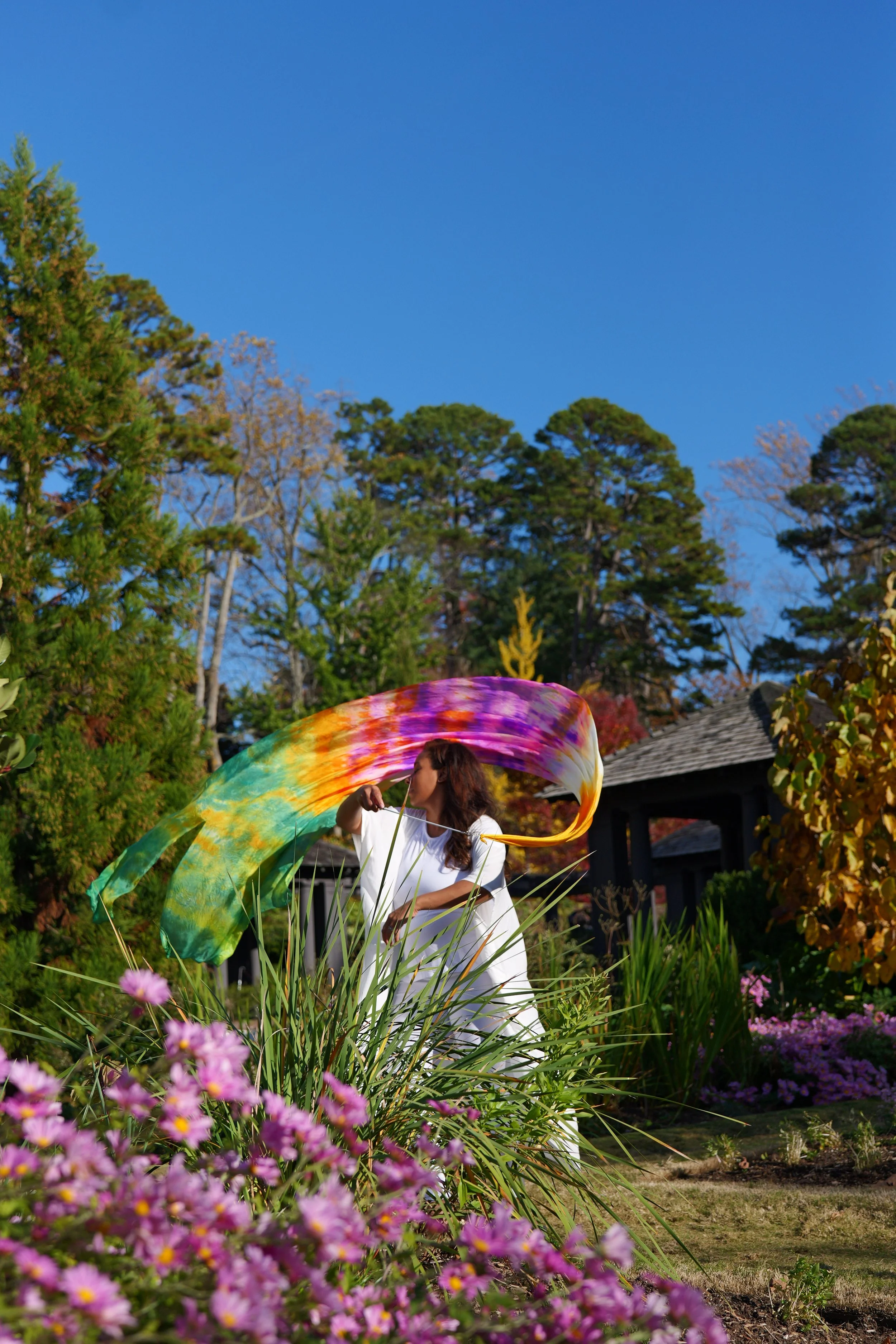 prophetic silk worship flag, glory flag, prophetic flag