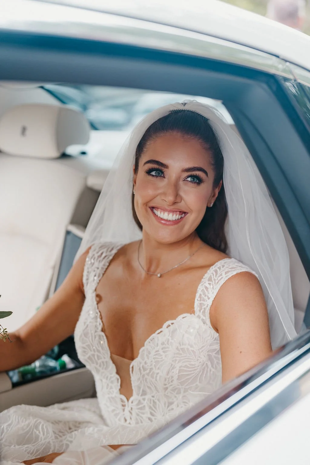 beautiful glowing bridal makeup with soft glam look at manor by the lake wedding venue in cheltenham