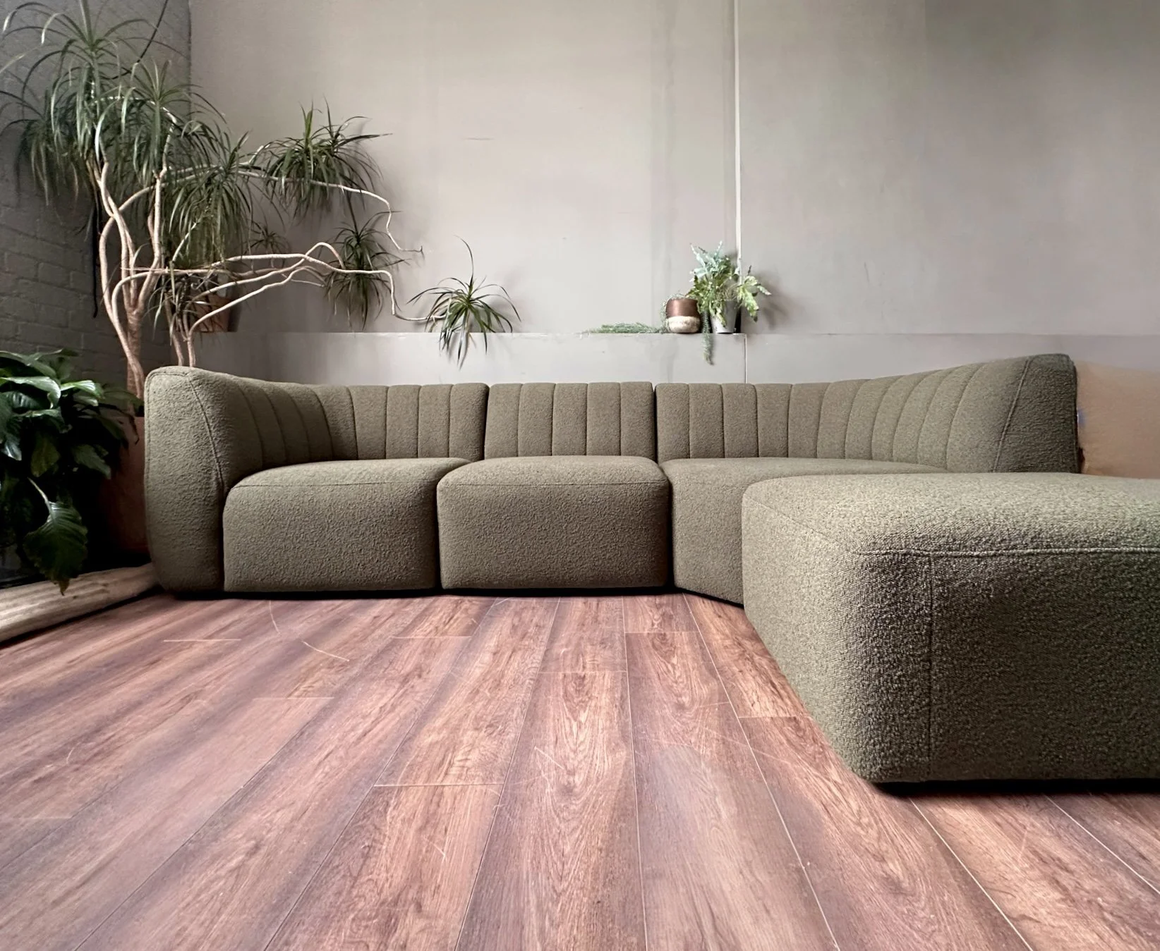 JOHN LEWIS, Flow Chaise Sofa (RRP £2,499.00)