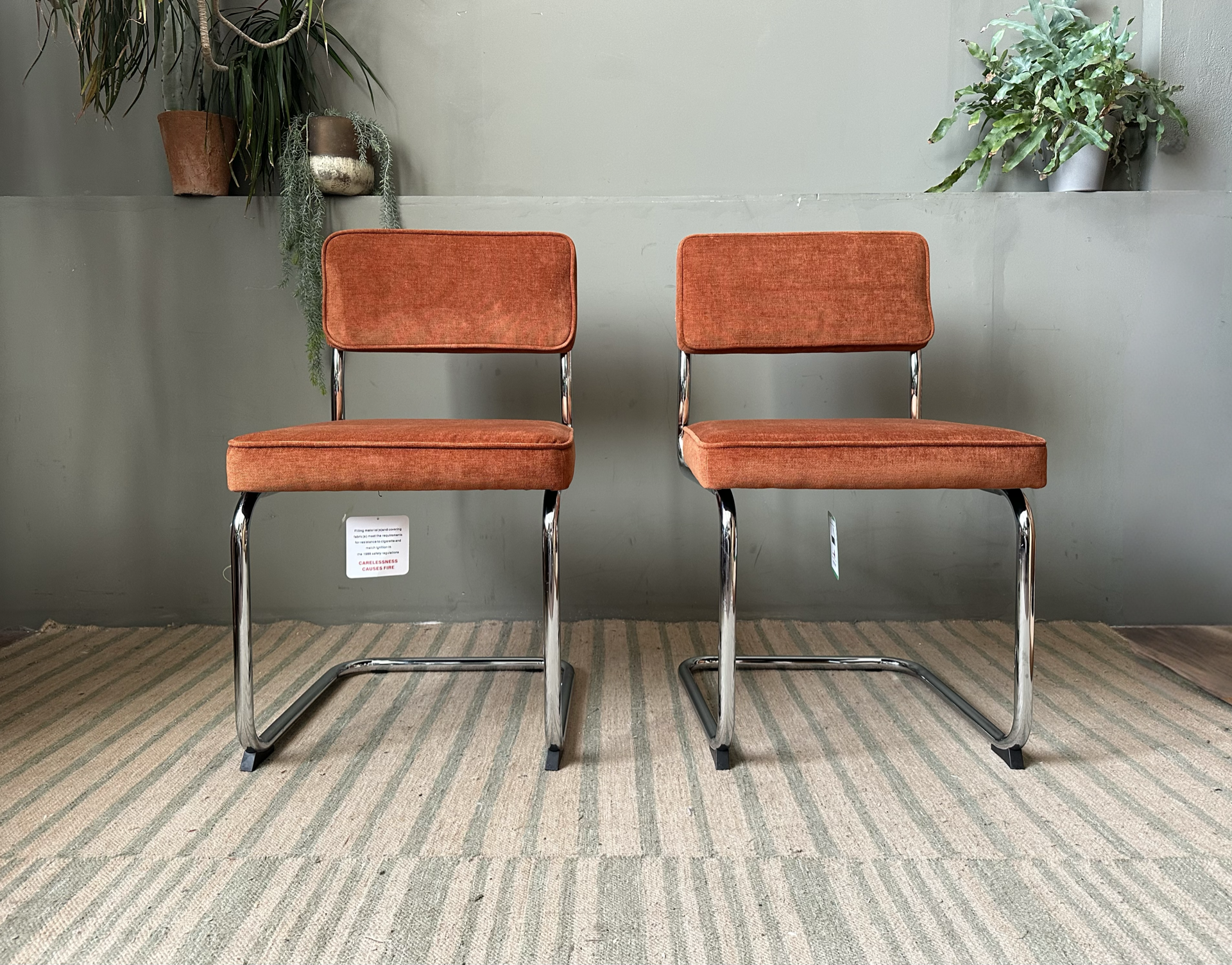 John Lewis Cantilever Dining Chair Set of 2 (RRP: £199.00)