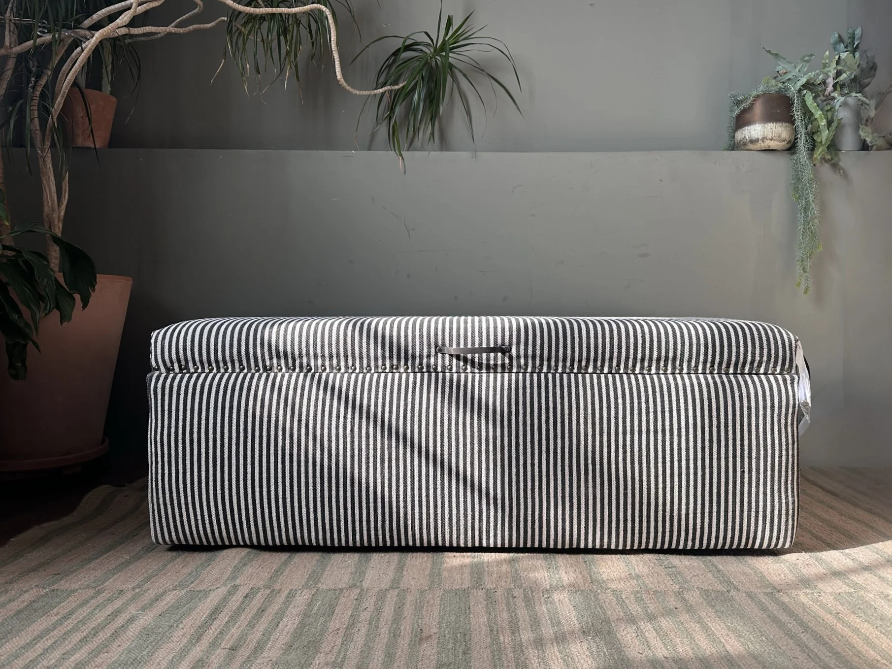 OKA, Crusoe Upholstered Storage Ottoman (RRP £1,495.00)