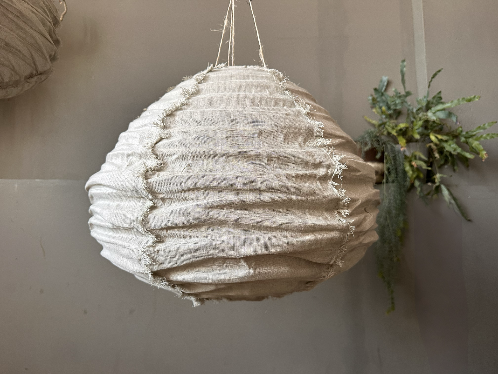 Nkuku, Hirana Linen Lampshade - Large (RRP £150.00)