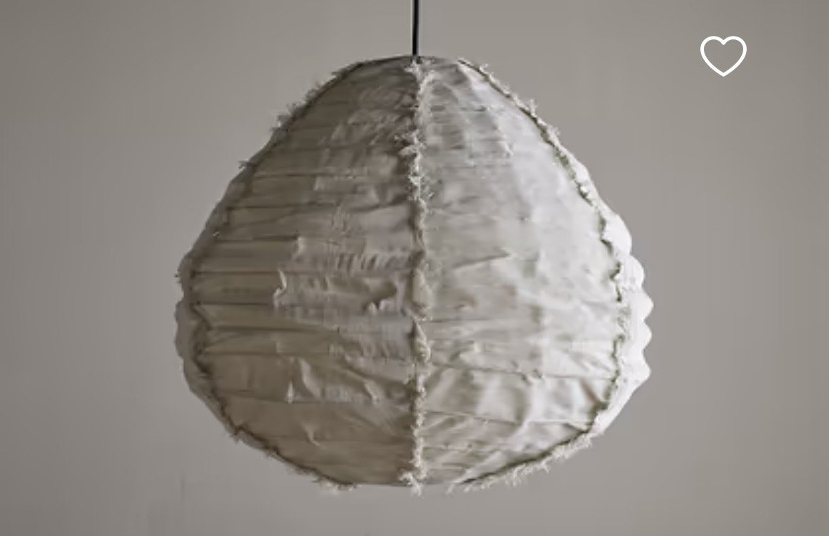 Nkuku, Hirana Linen Lampshade - Small (RRP £120.00)