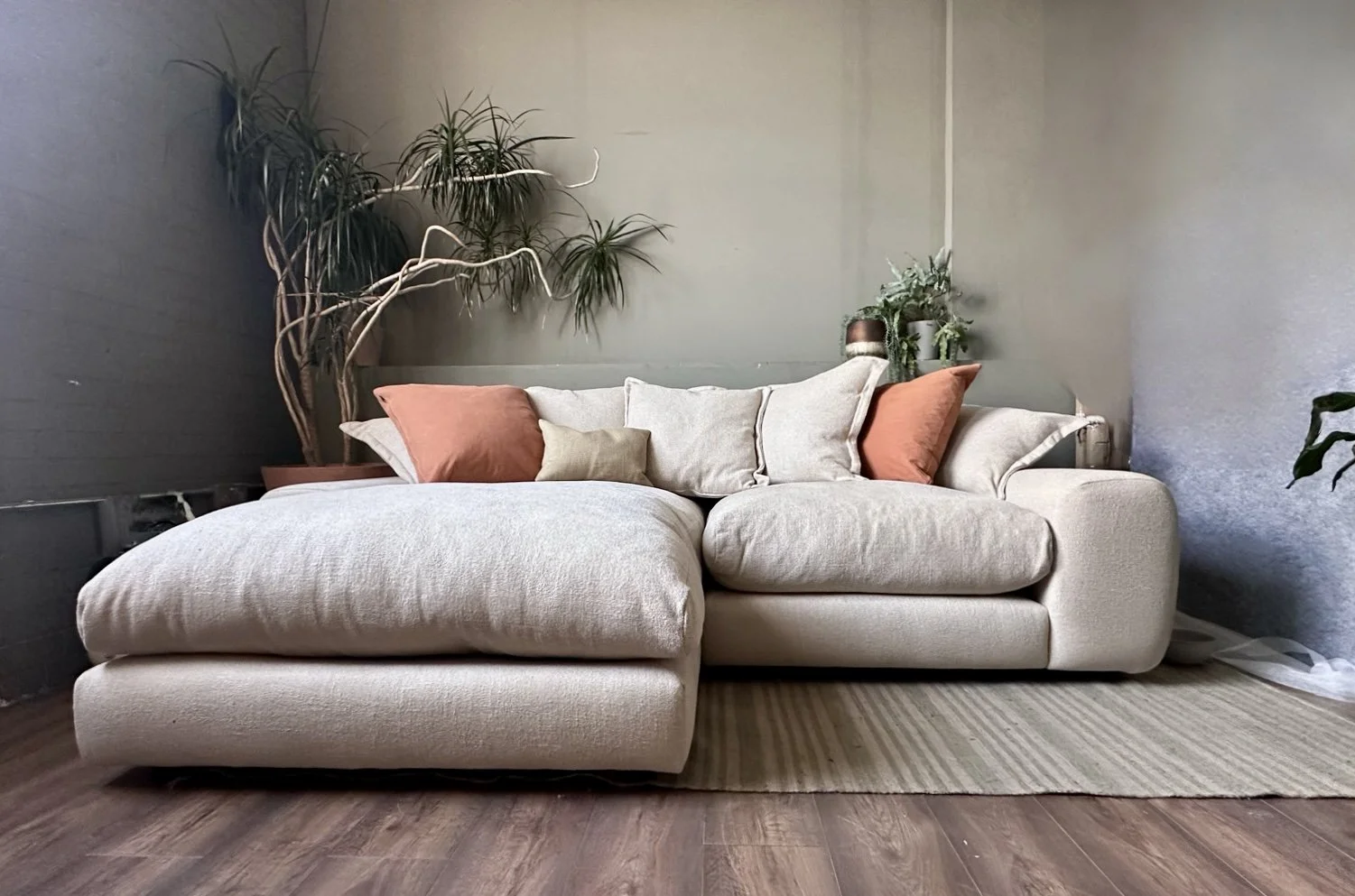 Loaf, Wodge Chaise Sofa Medium (RRP £4,995.00)