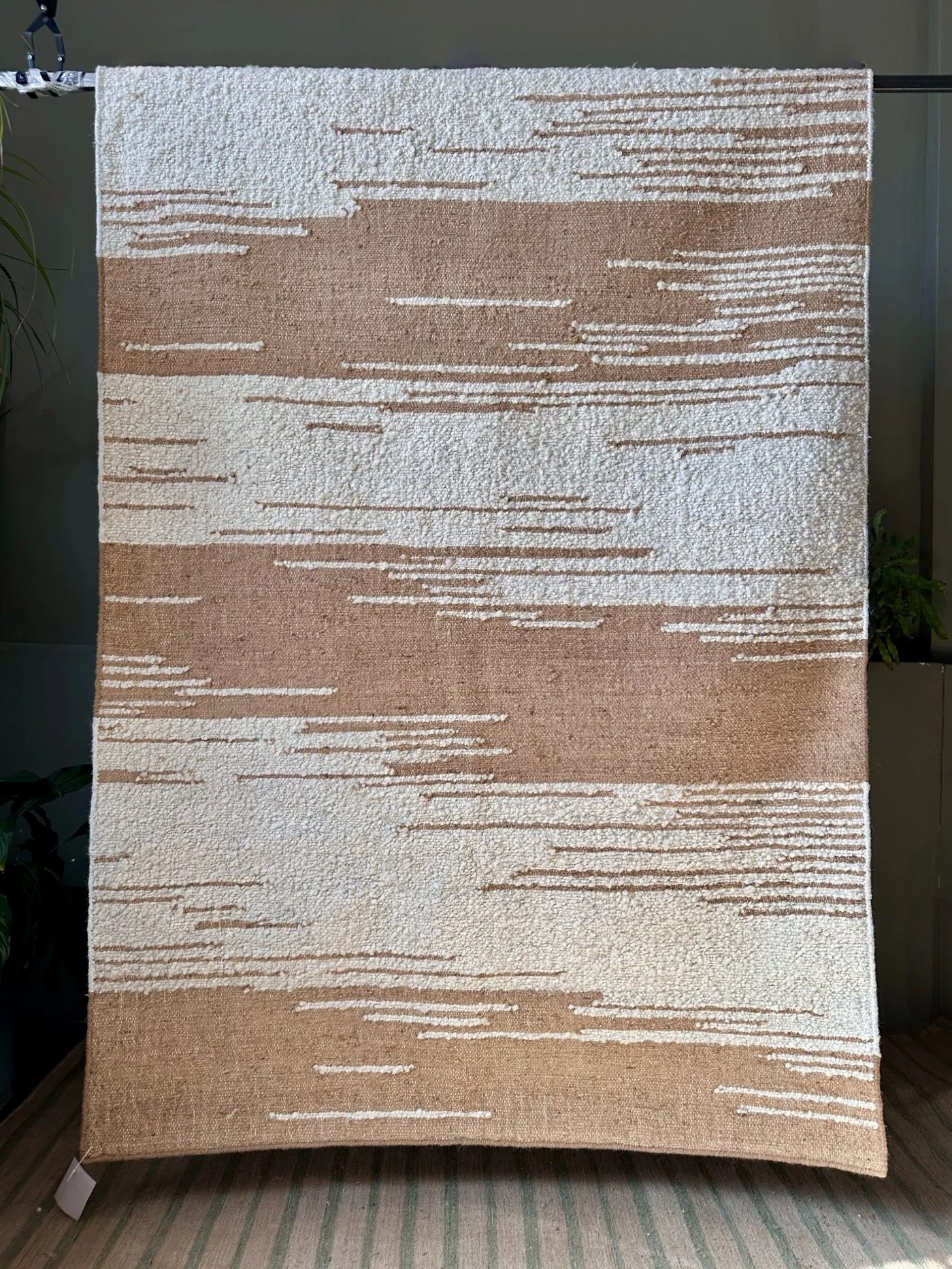 Loaf, Etchy Sketchy Wool Rug (RRP £325.00)