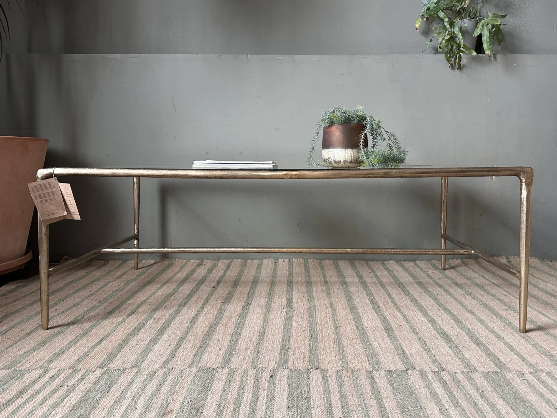 Nkuku, Gilasi Cast Metal Coffee Table (RRP £650.00)