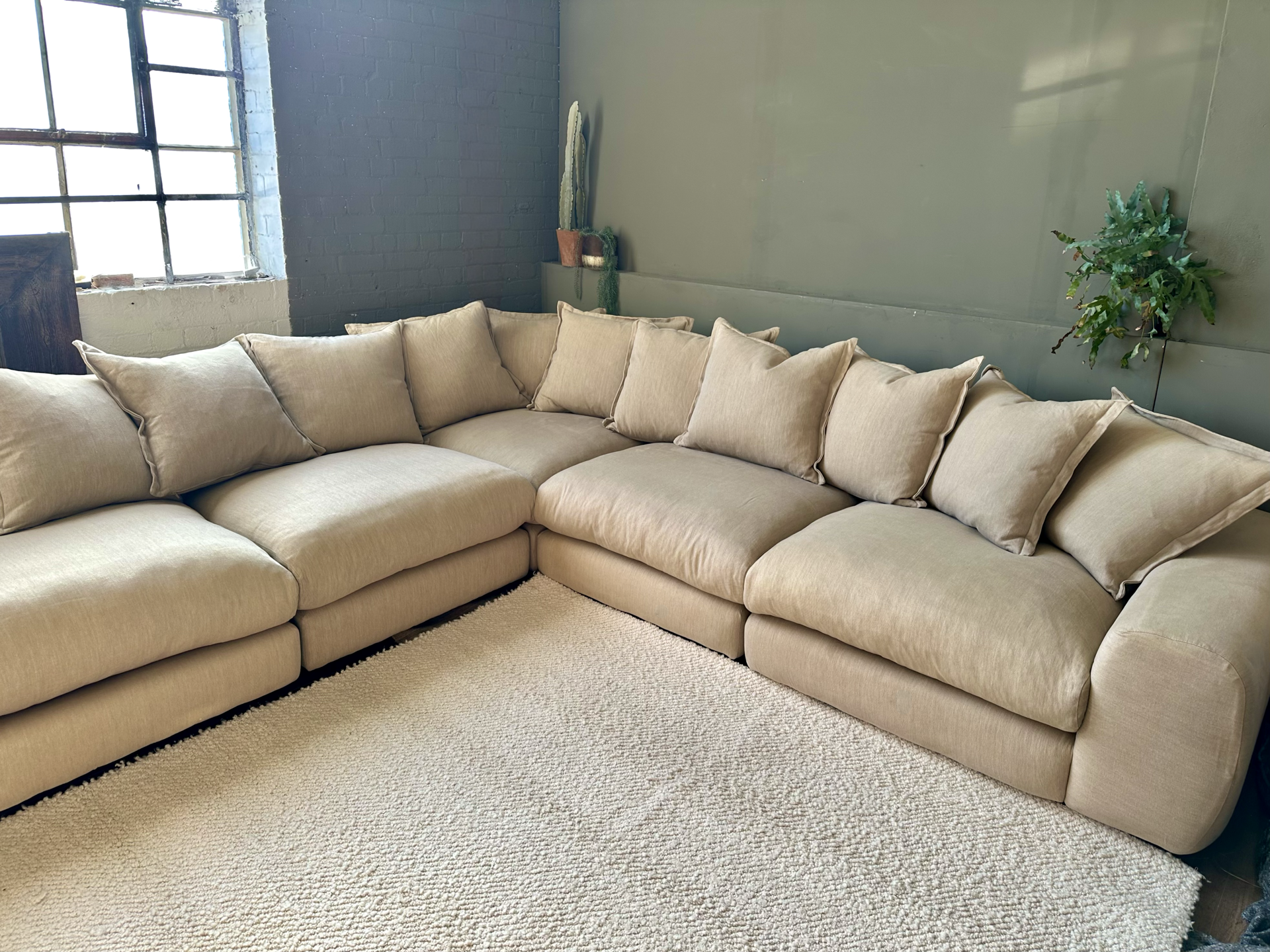 Loaf Wodge Modular Corner Sofa (RRP £7,195.00)