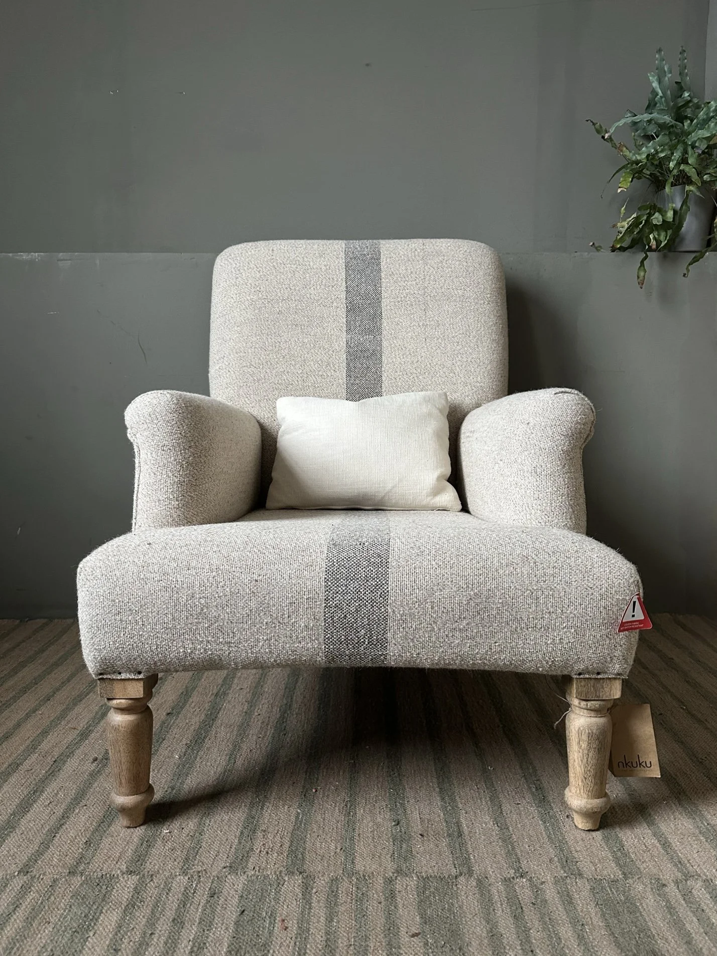 Nkuku Kallu Occasional Chair (RRP £1,050.00)