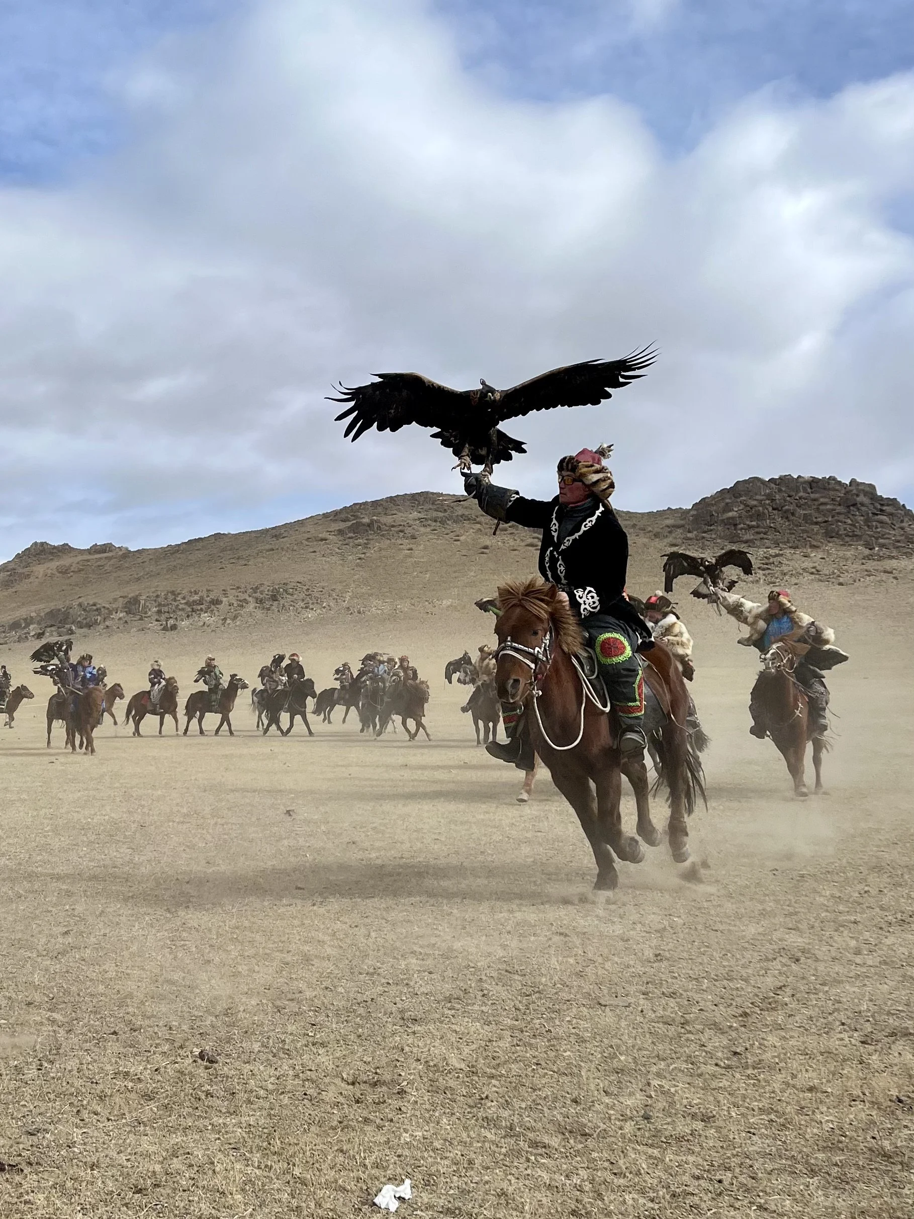 Golden Eagle Festival in Oglii, Mongolia