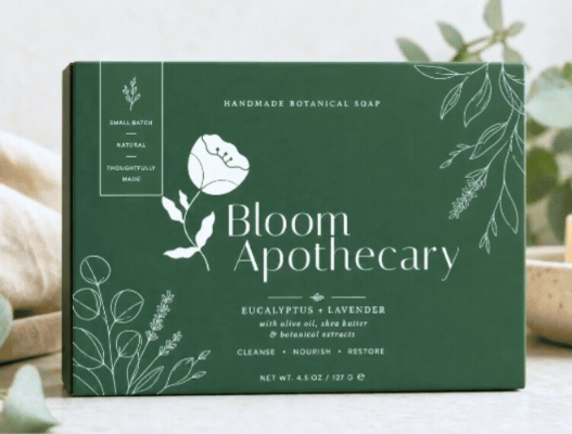 Bloom Apothecary: Logo Design, Brand Identity & Packaging Concept