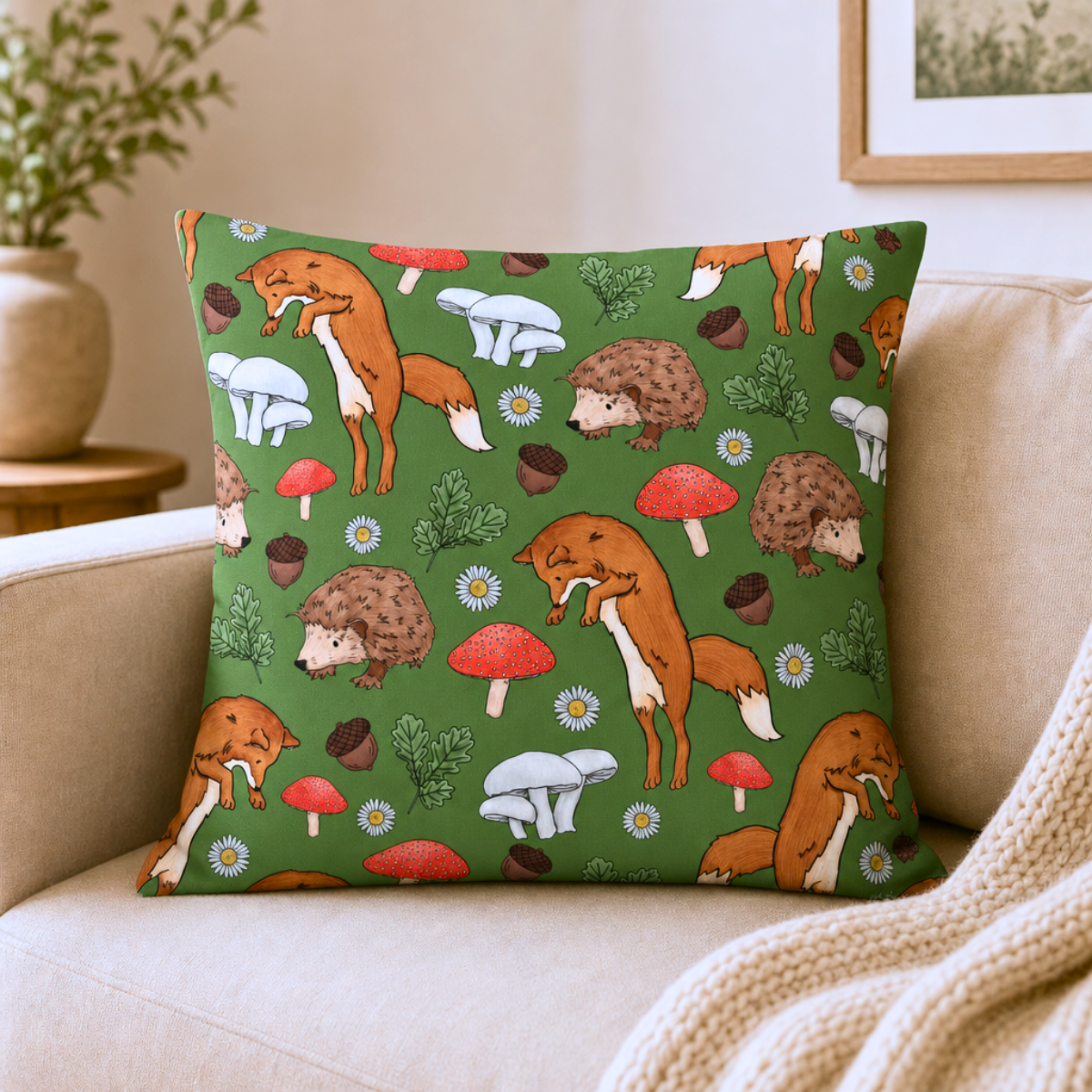 Woodland Dreams Illustration & Pattern Design