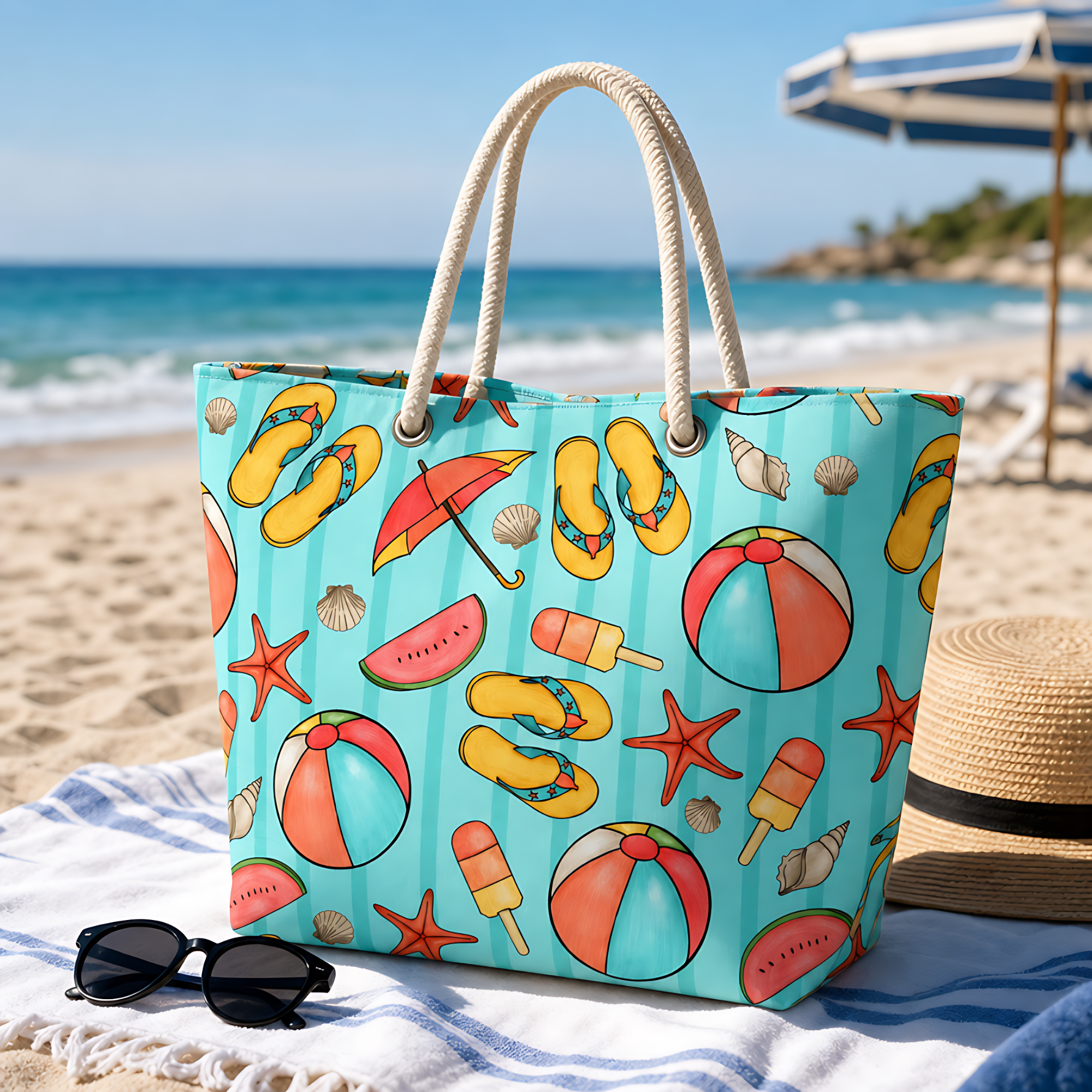 Coastal Treasures Illustration & Pattern Design Series