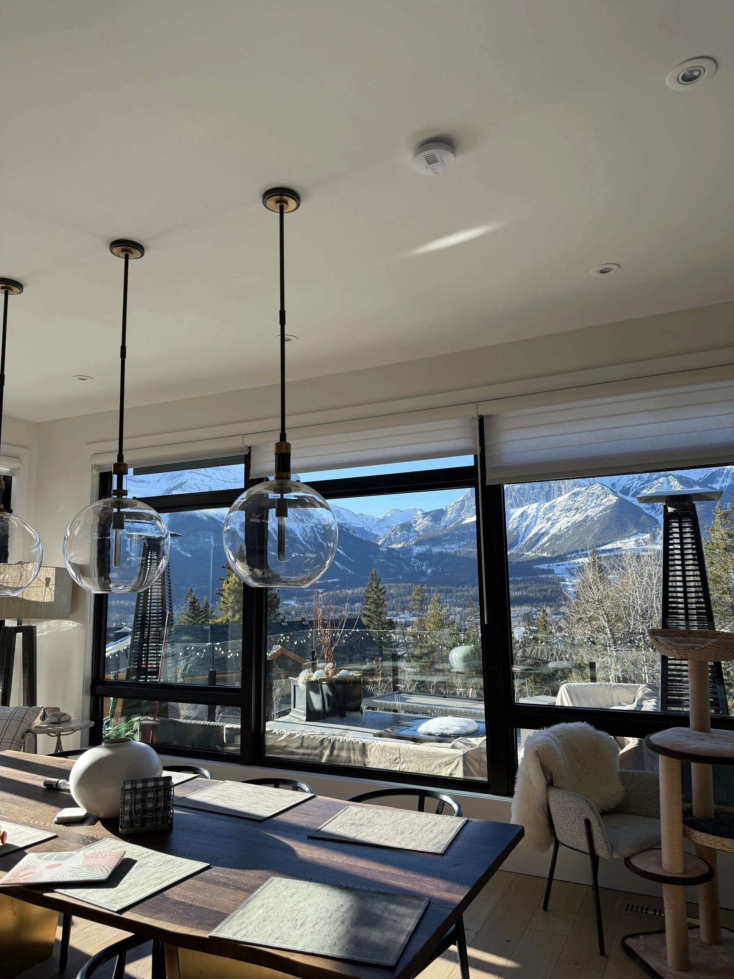 South Facing Kitchen Window Covering 