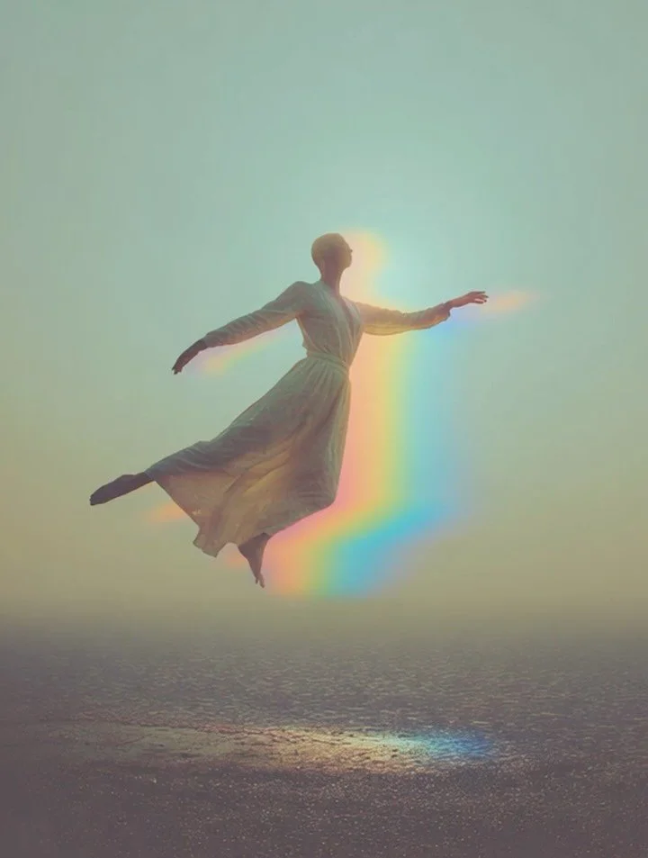 Necessary Respite🌈

Escape the noise for a moment, and if you can work from there, god speed!

#aiart #midjourney #aura #dance #movement #rainbowbody #diamondbody #higherself #freedom #weightlessness #joy #love