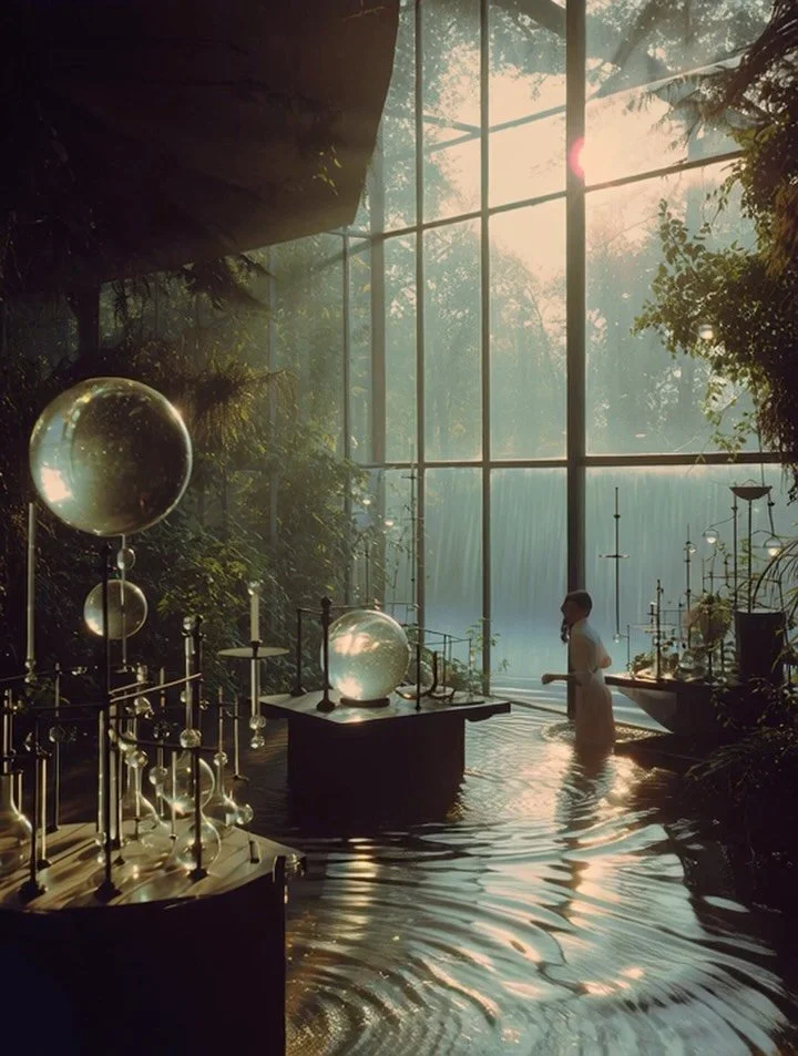 💎Work in the laboratory and work in the field🌿

#aiart #surrealart #lightwork #play #utopian #scifi #solarpunk