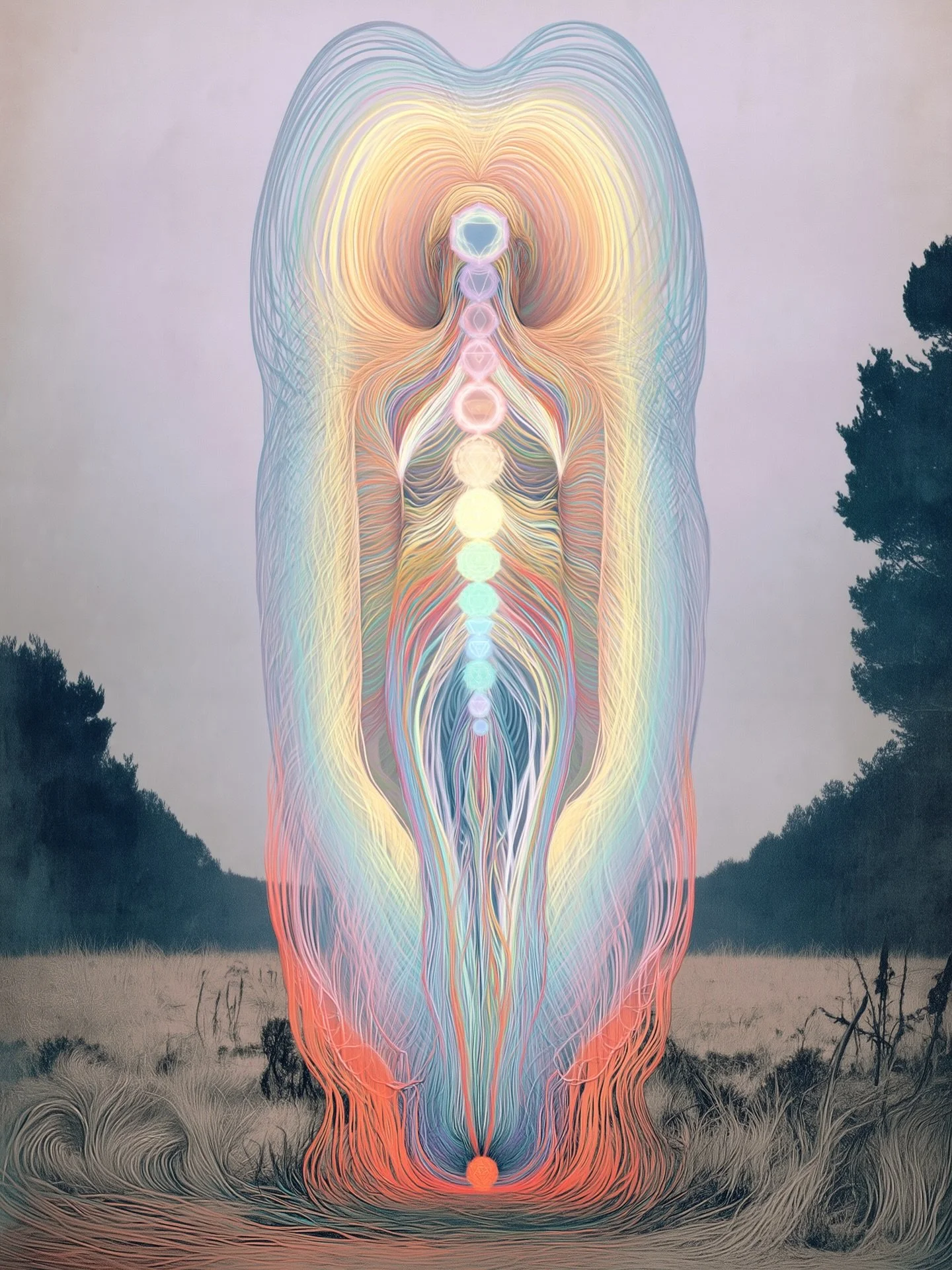 Loving the space you are in🌷

#aiart #magick #aura #rainbowbody #lightbody