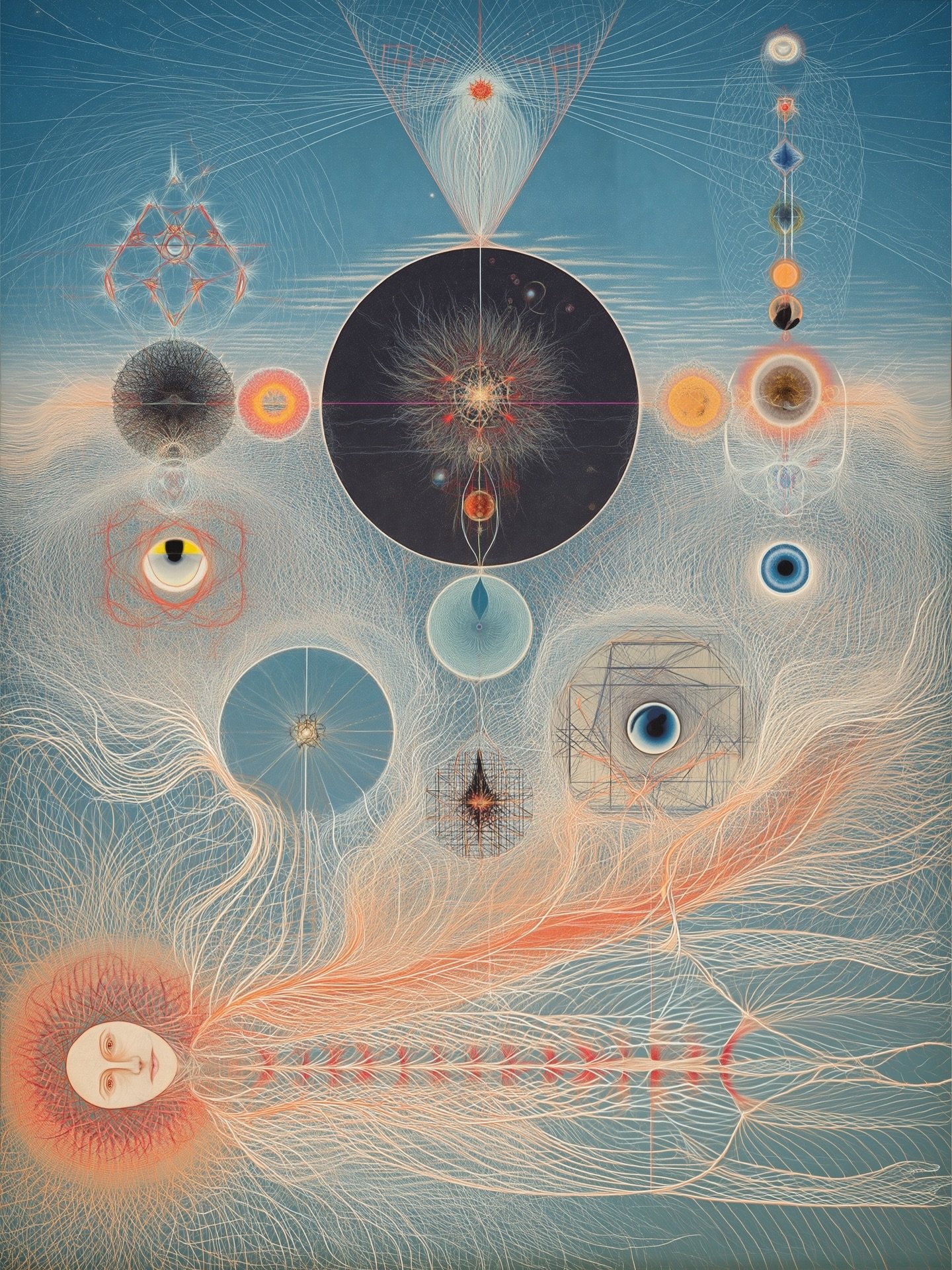 Daylight cosmologies of radical inclusivity ♾️🪱🦅

#aiart #cosmology #midjourney