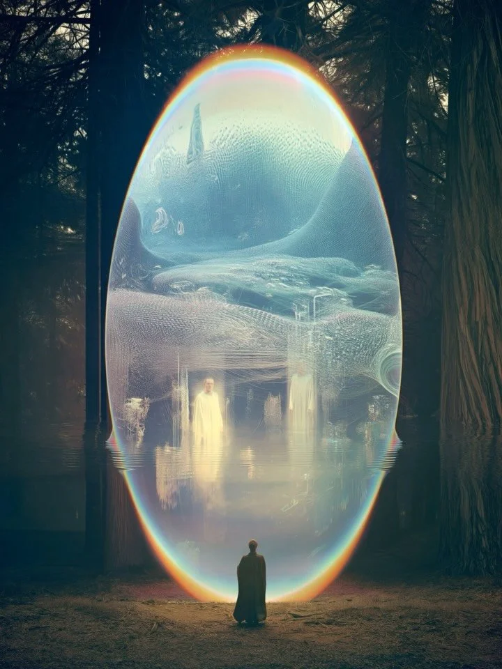 Disbelief suspension technology pt2✨♾️🔮

#aiart #portals #surrealart #midjourney #scifiart