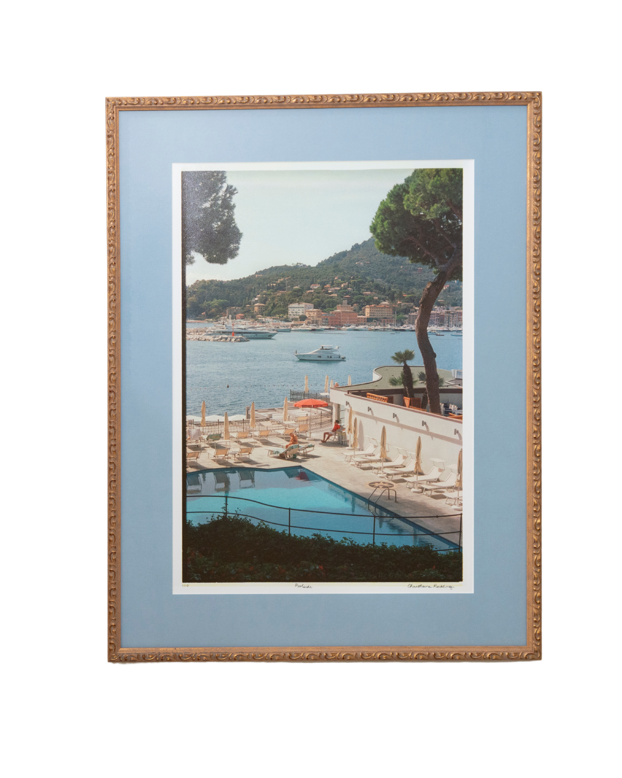Poolside (1/10 — Small Framed Edition)