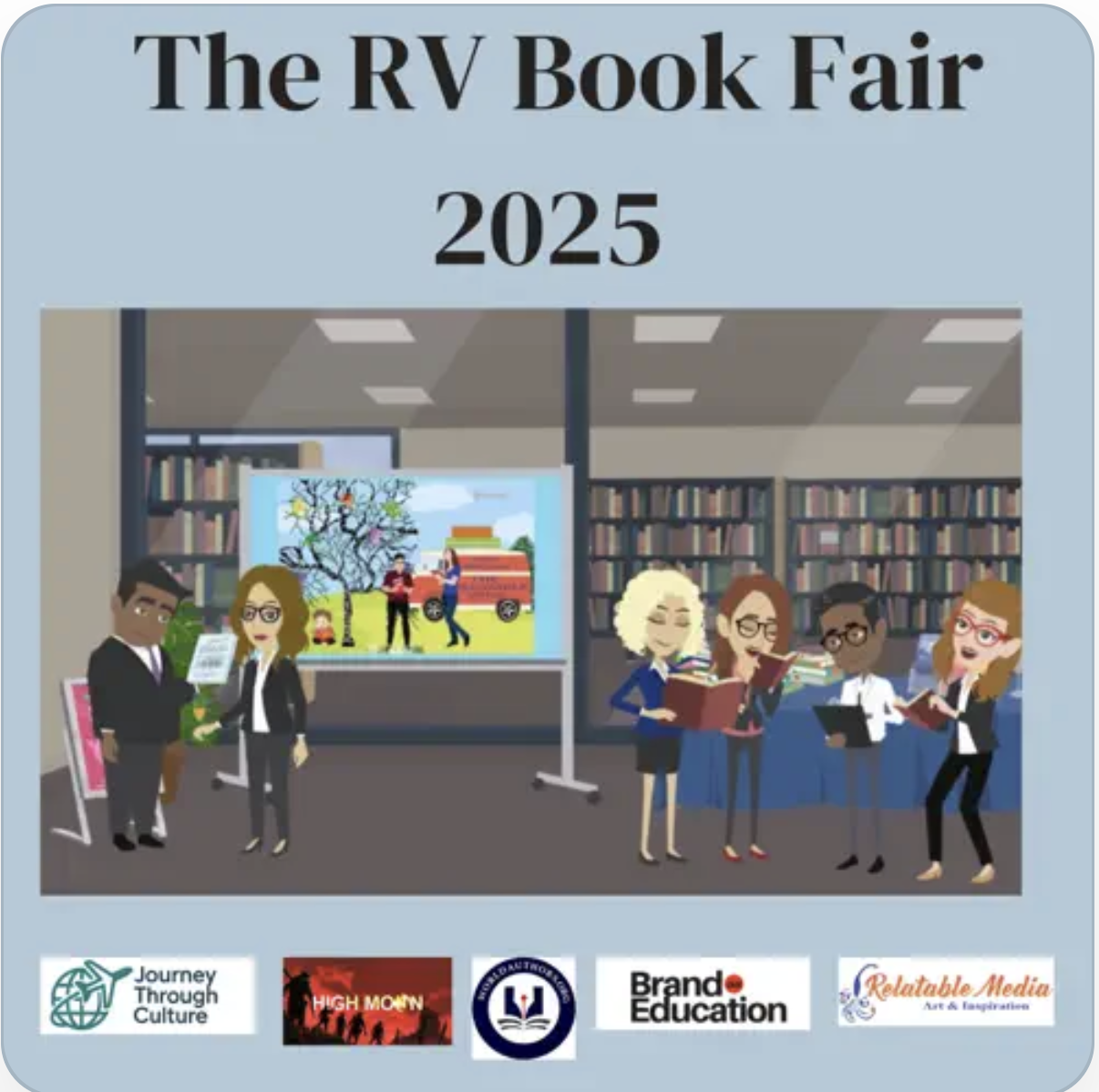 Relatable Voice Podcast at the RV Book Fair 2025
