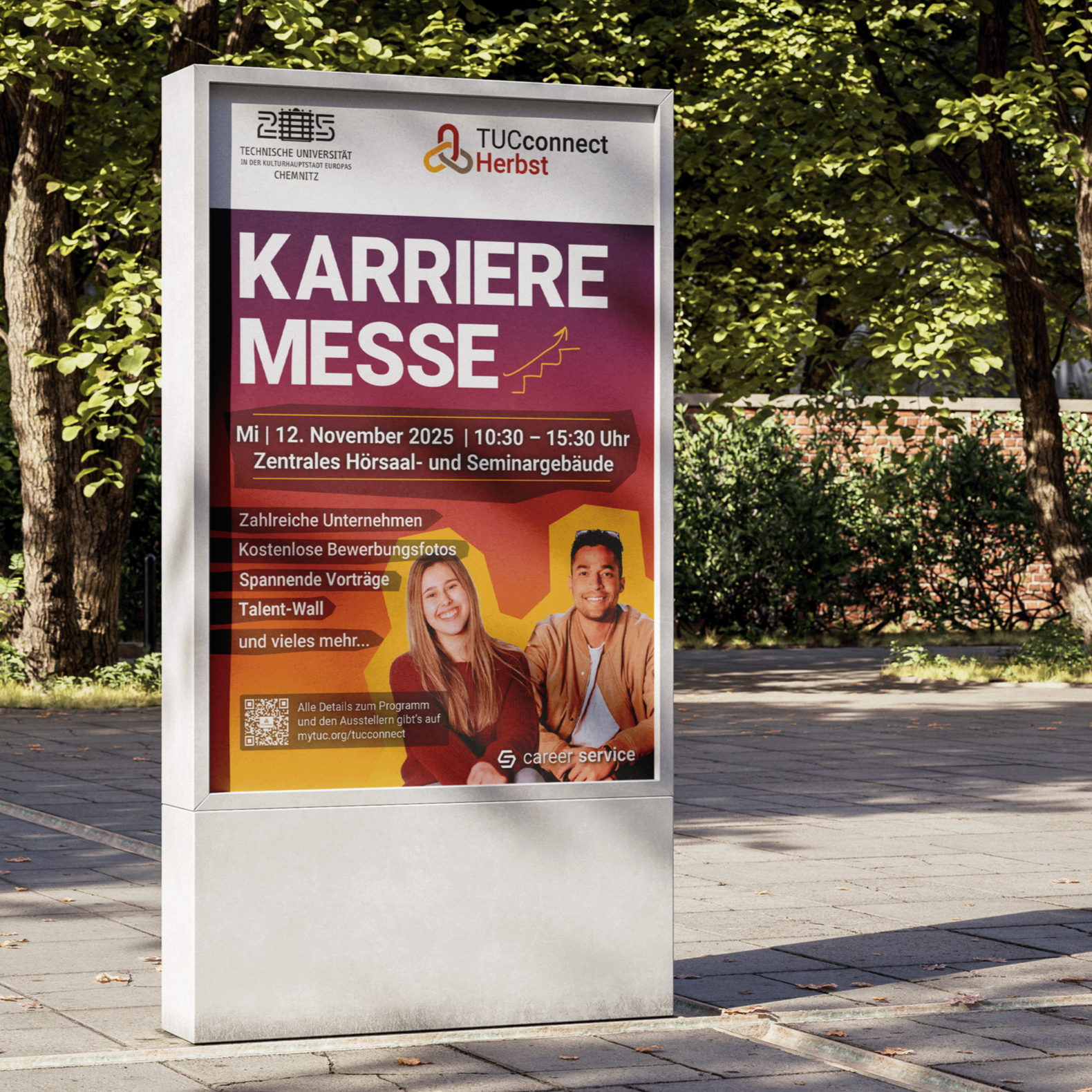 Karrieremesse Herbst 25 der TU Chemnitz