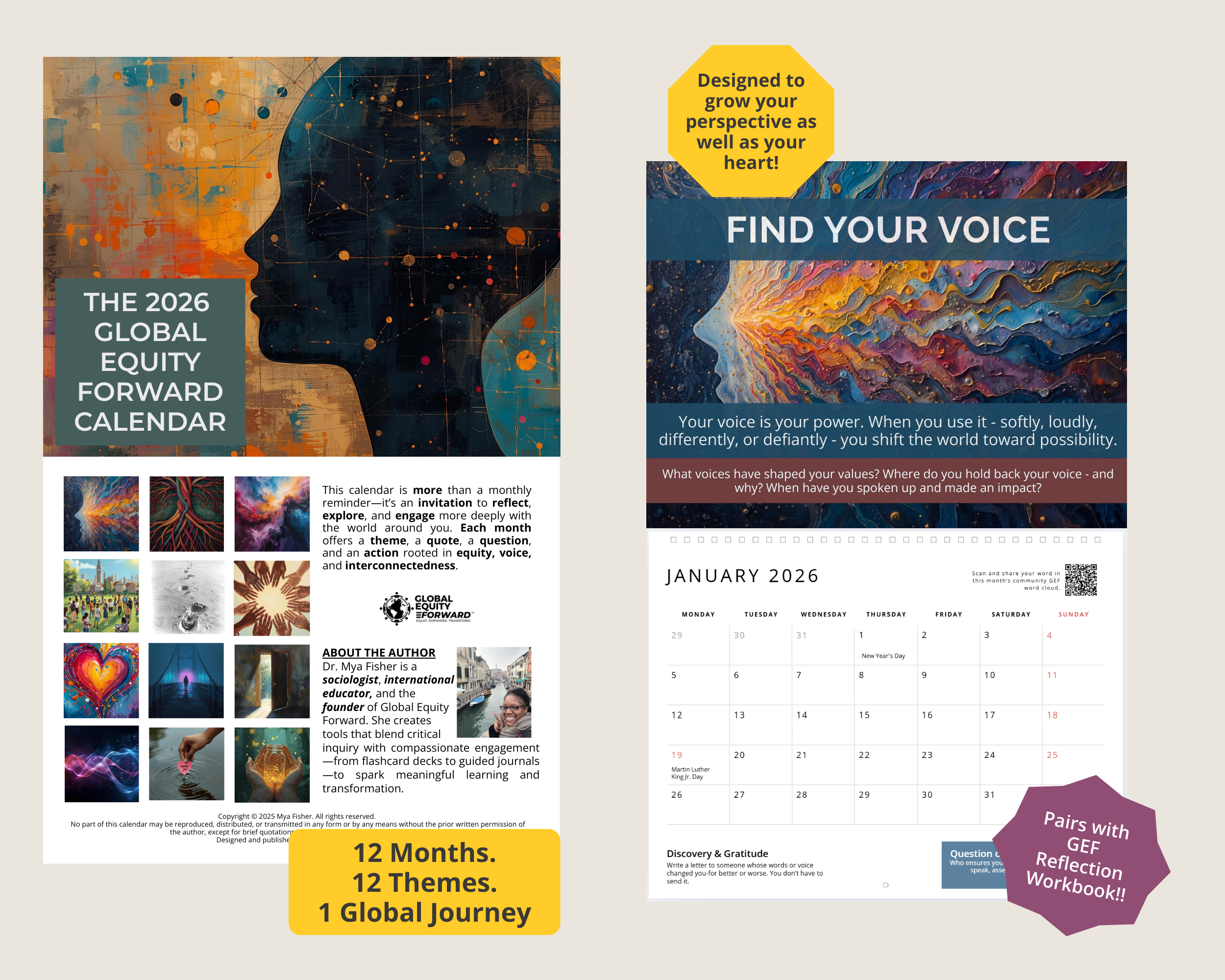 2026 Global Equity Forward Wall Calendar