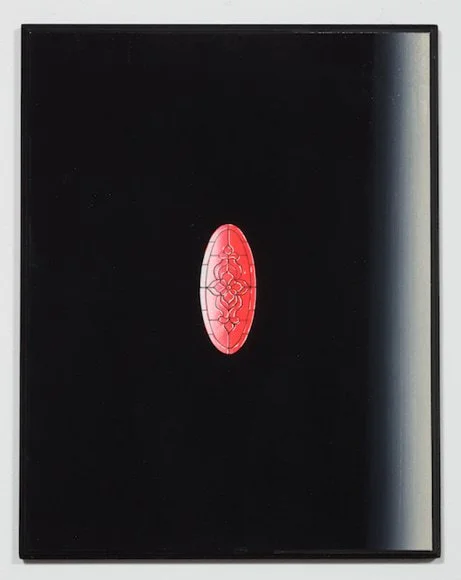 7am, 2021, gouache and acrylic on plaque, 13 1⁄2 x 10 3⁄4 x 1⁄2 in.