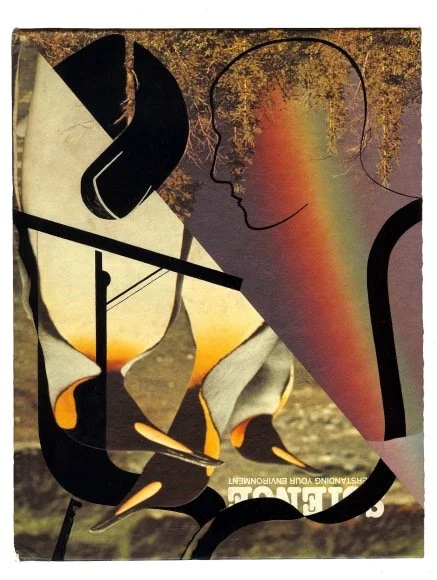 Untitled (C-51), 2012, acrylic on book cover, 9.75" x 7.5625"