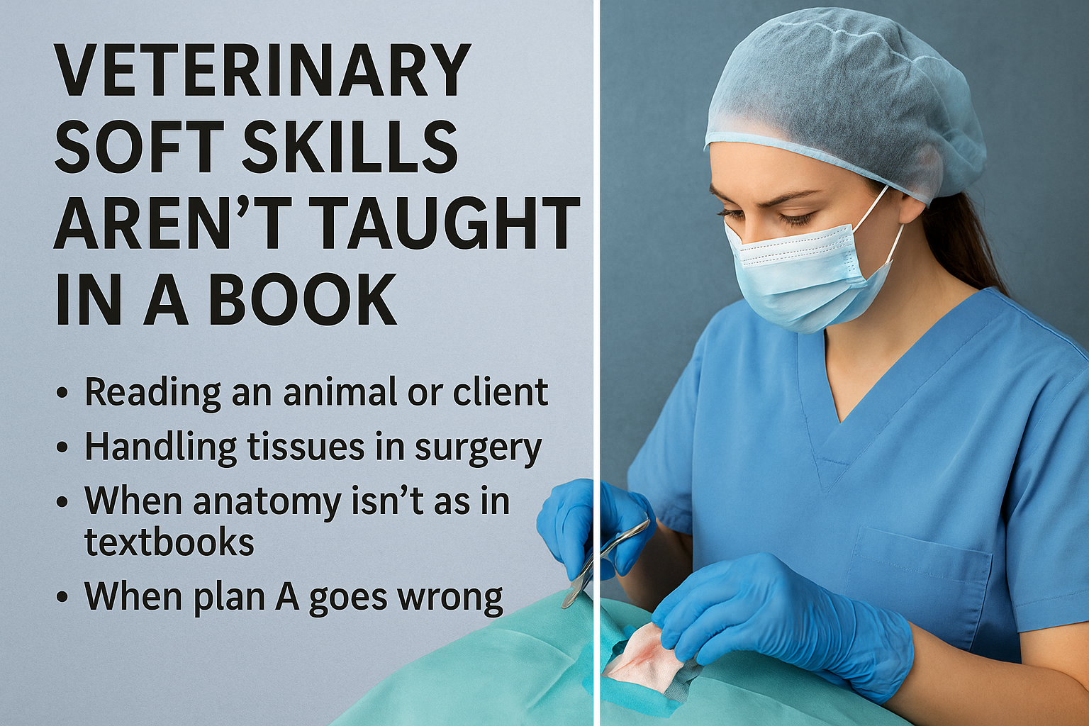 Beyond Textbooks: Why Veterinary “Soft Skills” Can’t Be Learned Online