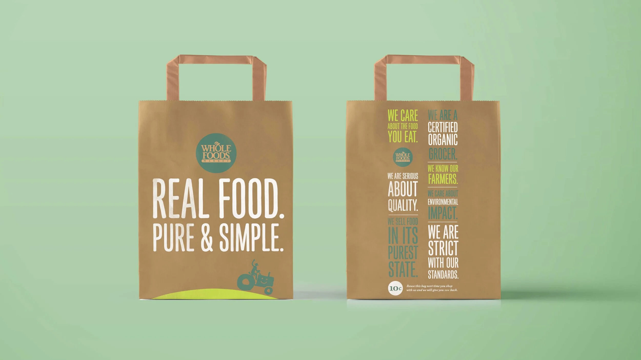 Shopping Bags - Food From a Happy Place
