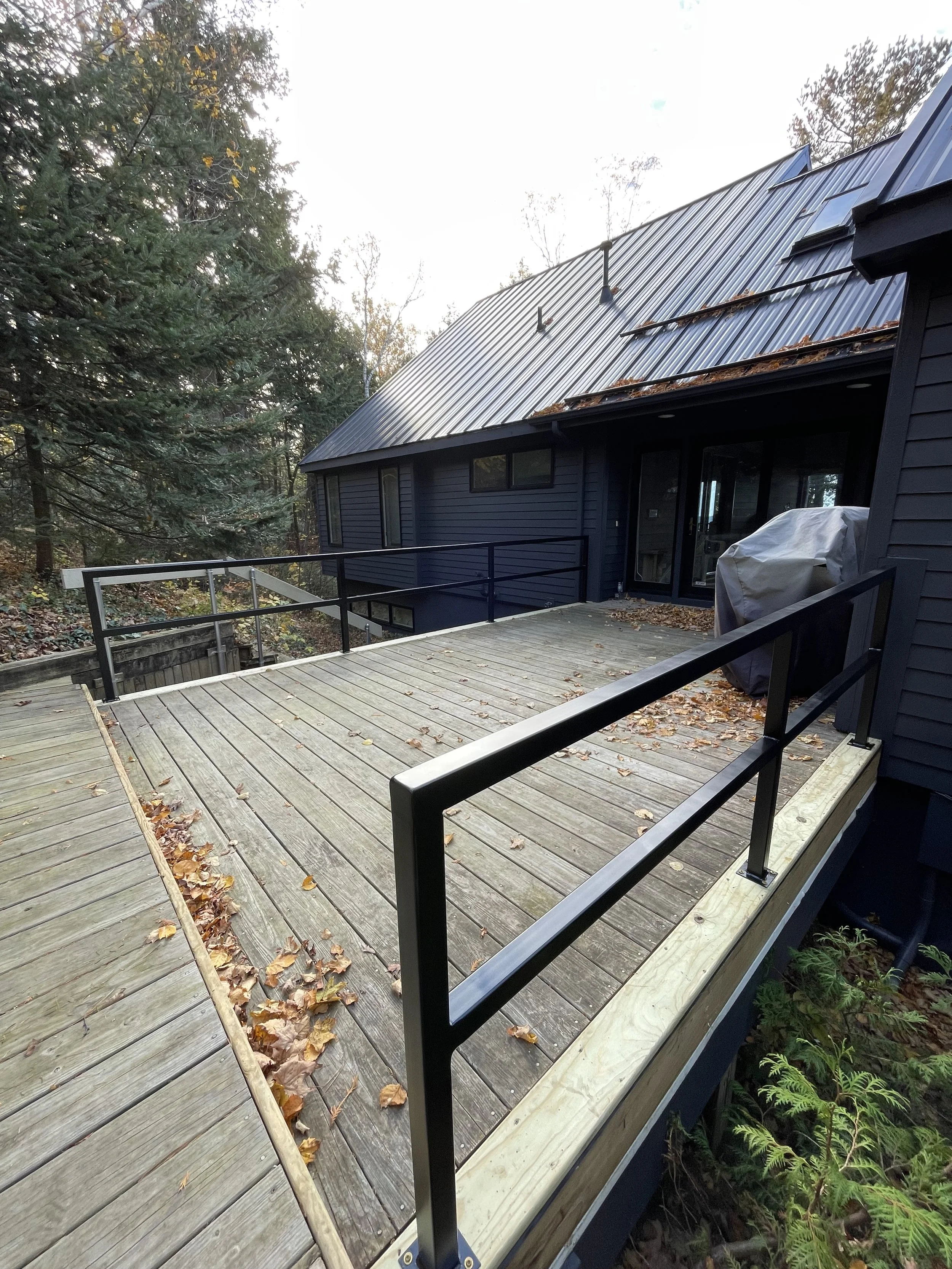 Custom Handrail, Private Residence, Northport, Summer '25