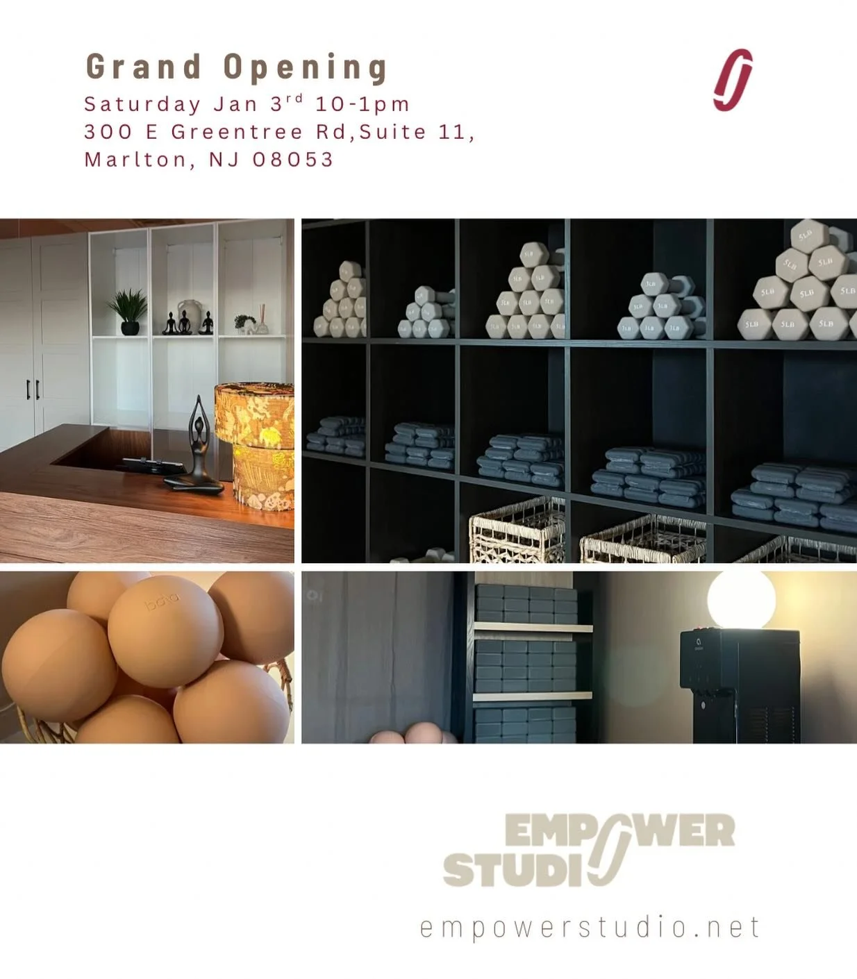 Join us tomorrow Saturday Jan 3rd from 10-1pm 🤍