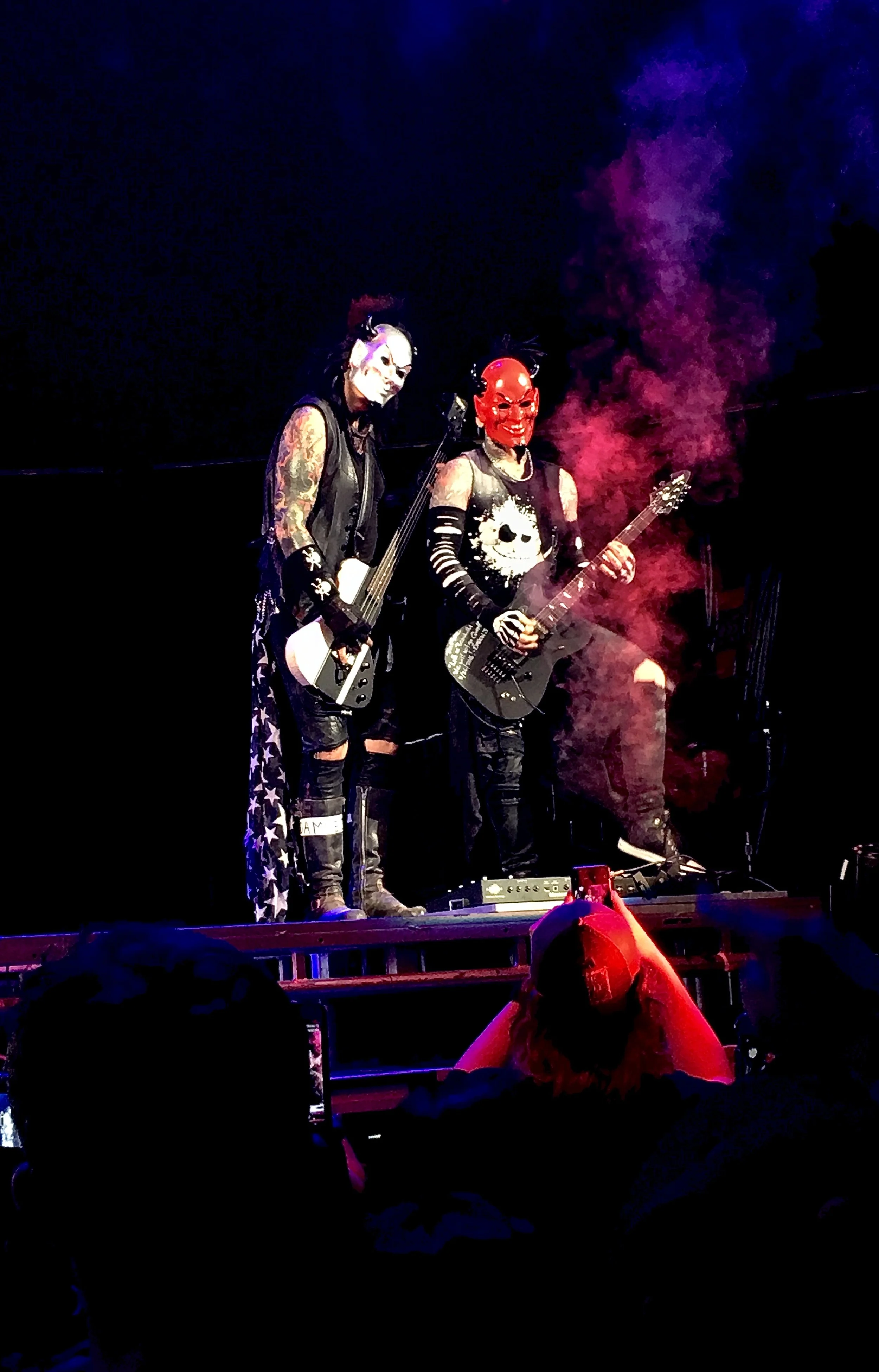 From Left - Nikki Sixx & DJ Ashba - Sixx:A.M. 