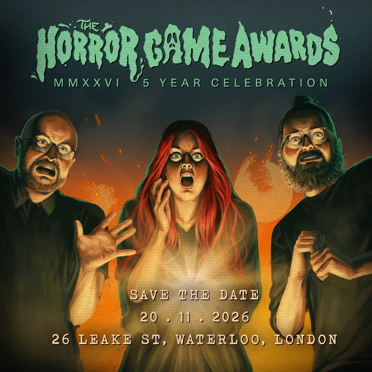 The Horror Game Awards to celebrate its 5th year with live show at iconic 26 Leake Street