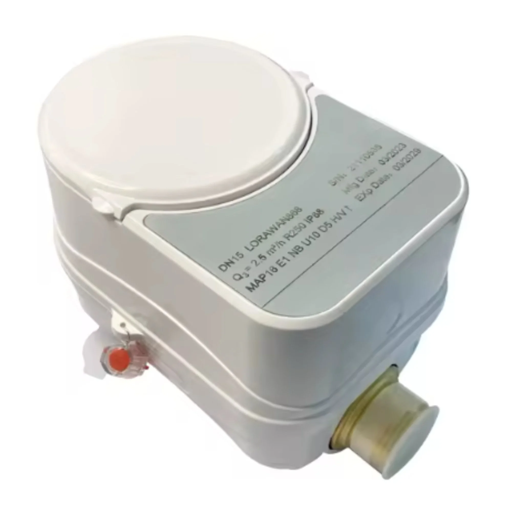 Medidor de Agua Ultrasónico Inteligente Tuya – Control de Válvula Inalámbrico WiFi, LoRaWan