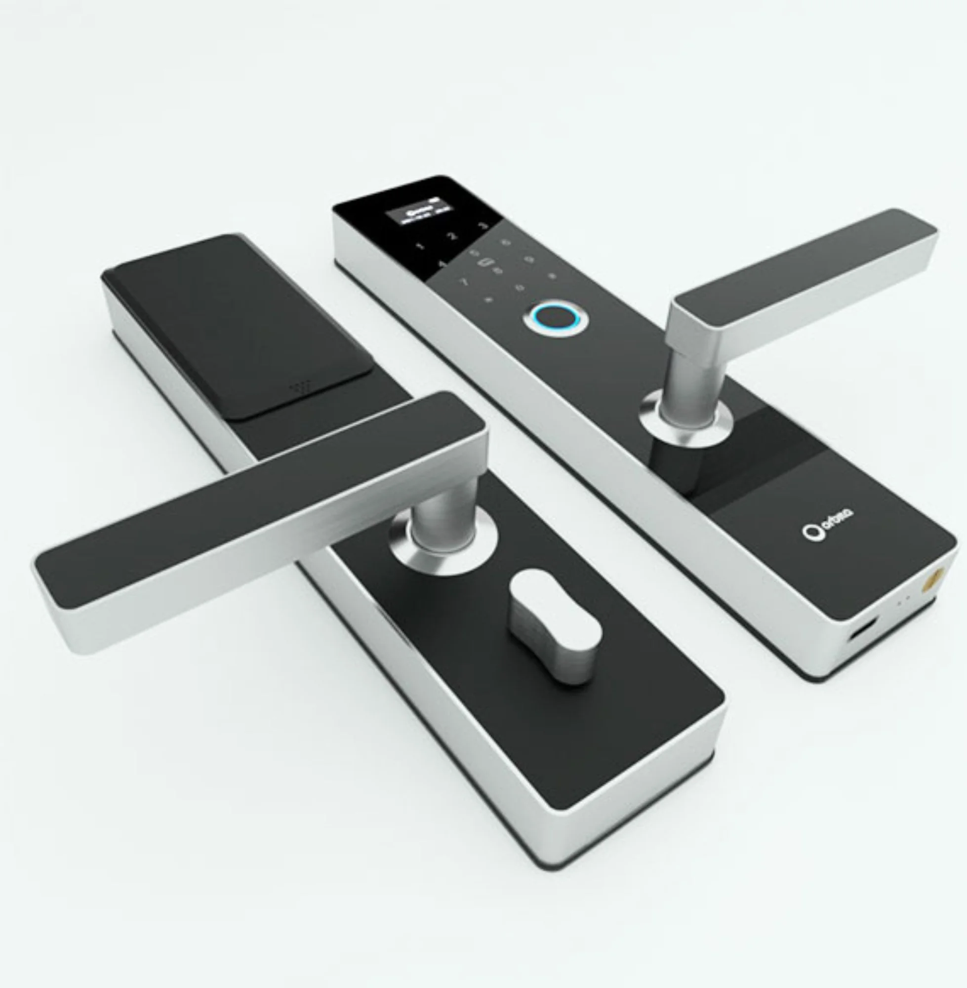 Cerradura inteligente electrónica Residencial Tuya Wi-Fi Orbita P8210