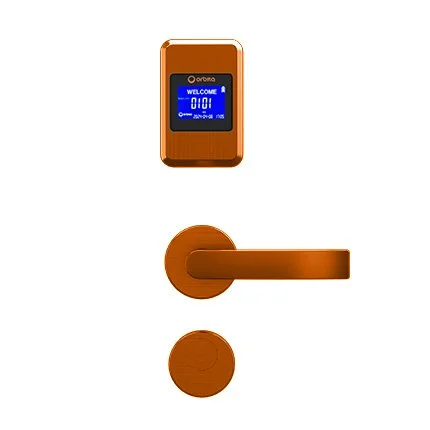 Cerradura Inteligente para Hotel ORBITA S4032G – Acero Inoxidable 304 con Pantalla LCD