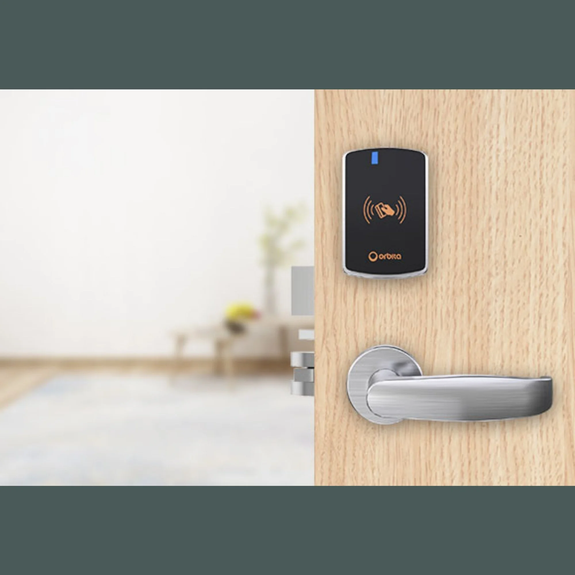 Cerradura Inteligente para Hotel ORBITA S3072H – Acero Inoxidable 304