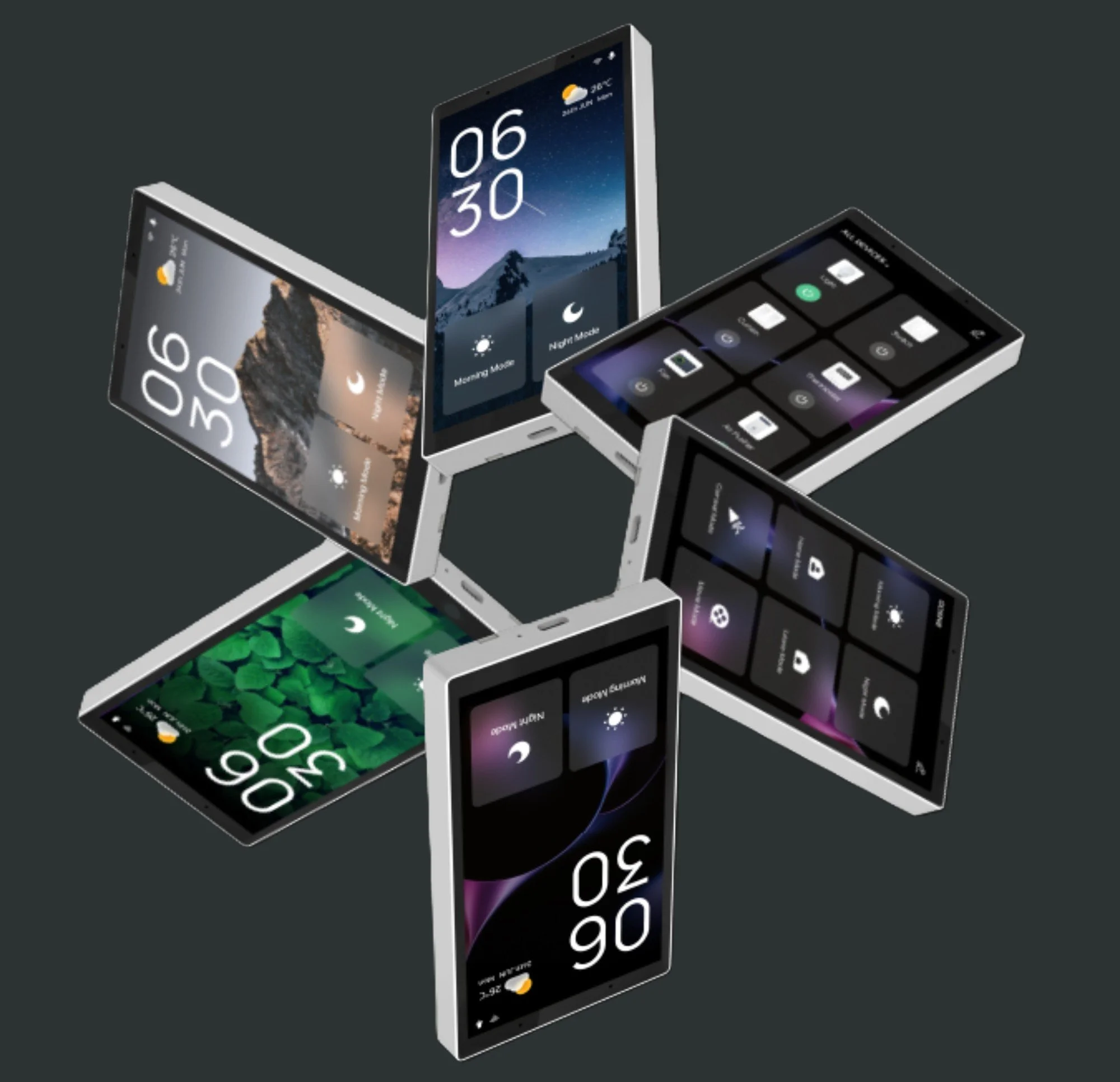 Panel de Control Inteligente 5" – Zigbee, Bluetooth y WiFi