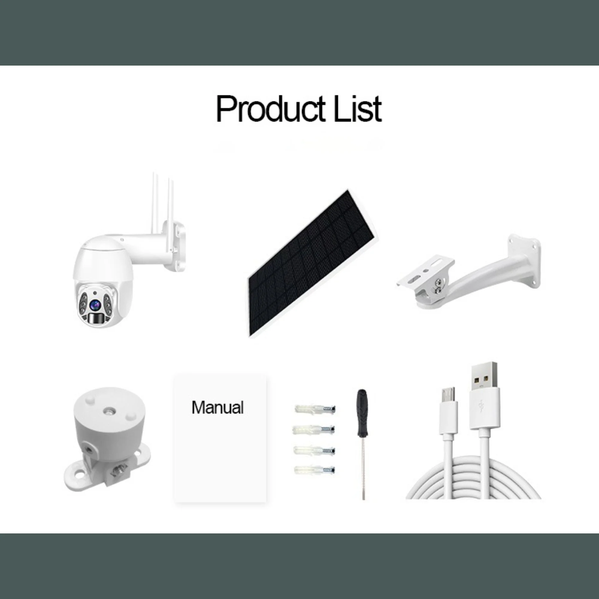 Cámara de Seguridad Inteligente Exterior HD Tuya WiFi